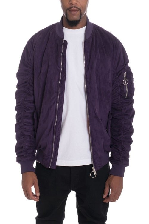 FAUX SUEDE BOMBER - QIVERA VERAFAUX SUEDE BOMBERQIVERA VERAéco - responsable