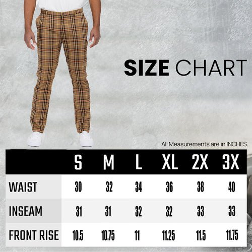 Plaid Slim Fit Trouser Pants - QIVERA VERAPlaid Slim Fit Trouser PantsQIVERA VERAéco - responsable
