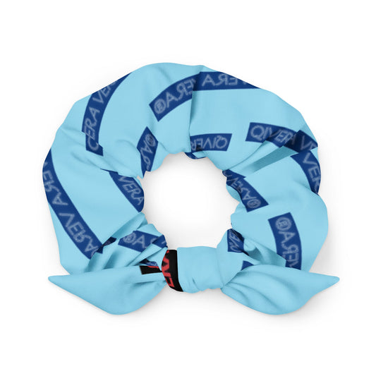 QIVERA VERA - Chouchou recyclé Aquamarine - QIVERA VERAQIVERA VERA - Chouchou recyclé AquamarineQIVERA VERAéco - responsable