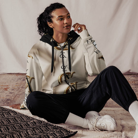 QIVERA VERA - Harsecrai _Sweat à capuche unisexe à zip - QIVERA VERAQIVERA VERA - Harsecrai _Sweat à capuche unisexe à zipQIVERA VERAéco - responsable