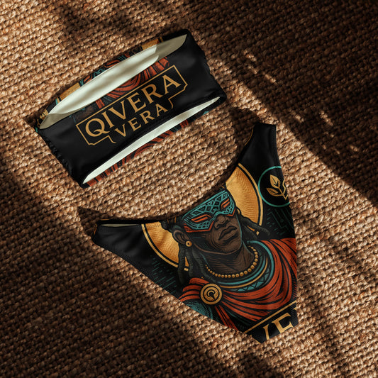 QIVERA VERA – URBAN MYTH _ Recycled bandeau bikini - QIVERA VERAQIVERA VERA – URBAN MYTH _ Recycled bandeau bikiniQIVERA VERAéco - responsable