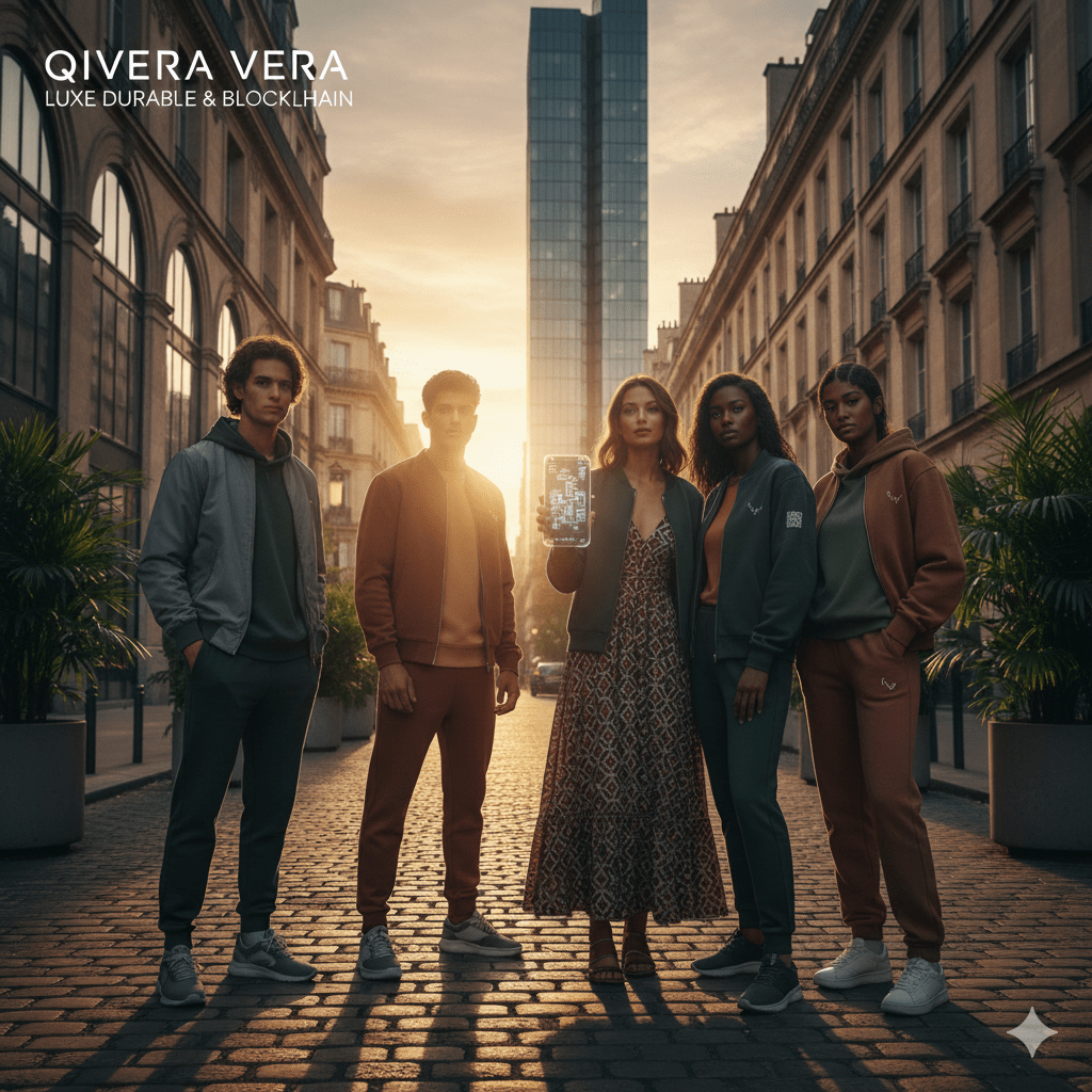 L'Élégance du Luxe Durable, Traçabilité Blockchain et Mode Responsable - QIVERA VERA