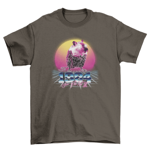 Cool Rat Chinese retro wave quote "1984 year of the rat" zodiac - QIVERA VERACool Rat Chinese retro wave quote "1984 year of the rat" zodiacQIVERA VERAéco - responsable