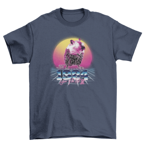 Cool Rat Chinese retro wave quote "1984 year of the rat" zodiac - QIVERA VERACool Rat Chinese retro wave quote "1984 year of the rat" zodiacQIVERA VERAéco - responsable