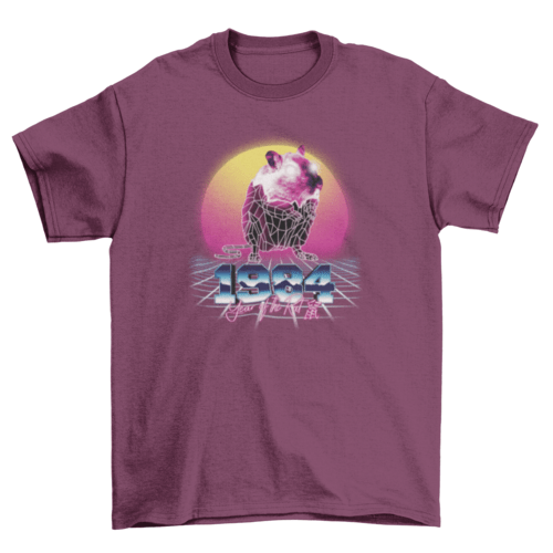 Cool Rat Chinese retro wave quote "1984 year of the rat" zodiac - QIVERA VERACool Rat Chinese retro wave quote "1984 year of the rat" zodiacQIVERA VERAéco - responsable