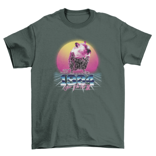 Cool Rat Chinese retro wave quote "1984 year of the rat" zodiac - QIVERA VERACool Rat Chinese retro wave quote "1984 year of the rat" zodiacQIVERA VERAéco - responsable