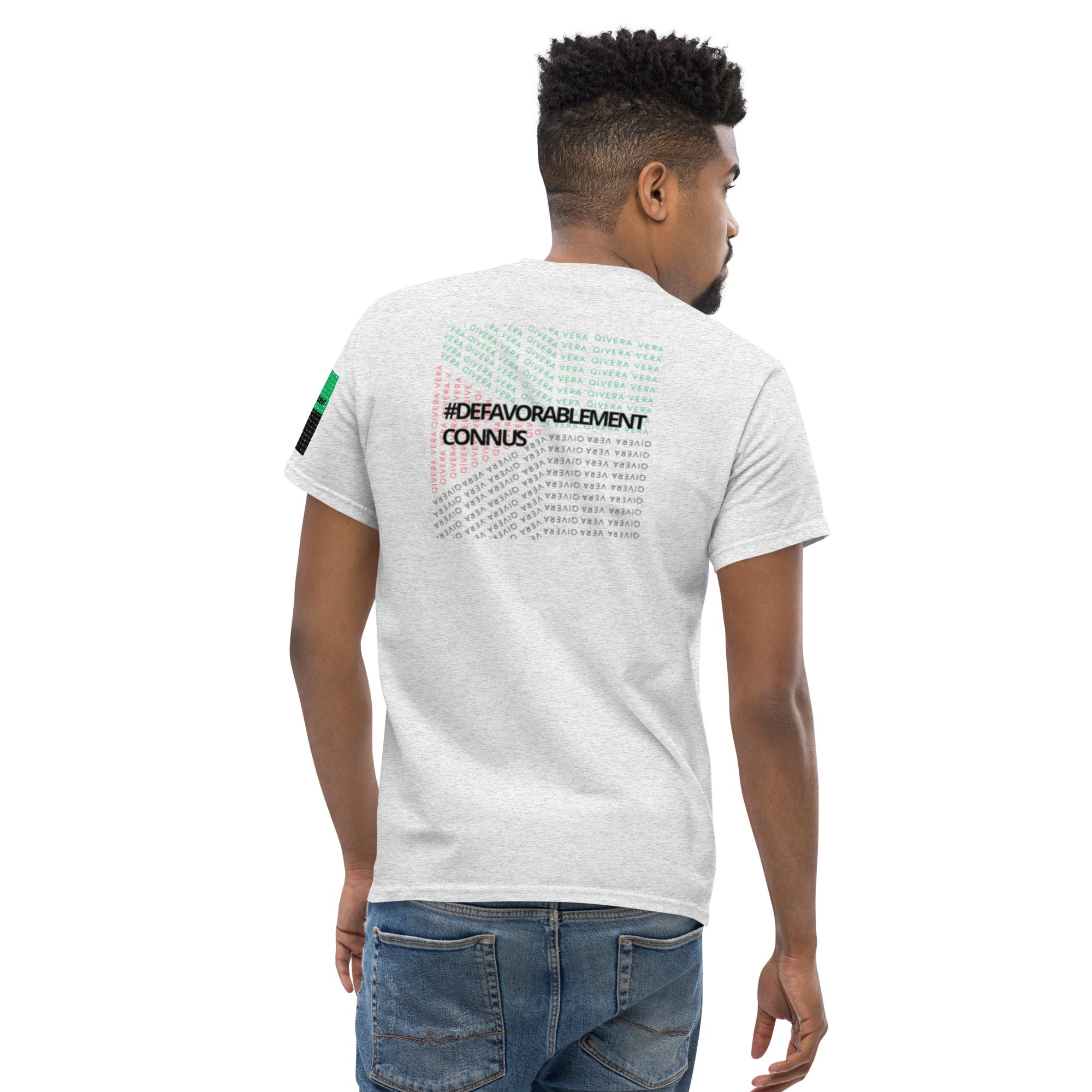QIVERA VERA - Défavorablement Connus. T-shirt classique homme - QIVERA VERAQIVERA VERA - Défavorablement Connus. T-shirt classique hommeQIVERA VERAéco - responsable