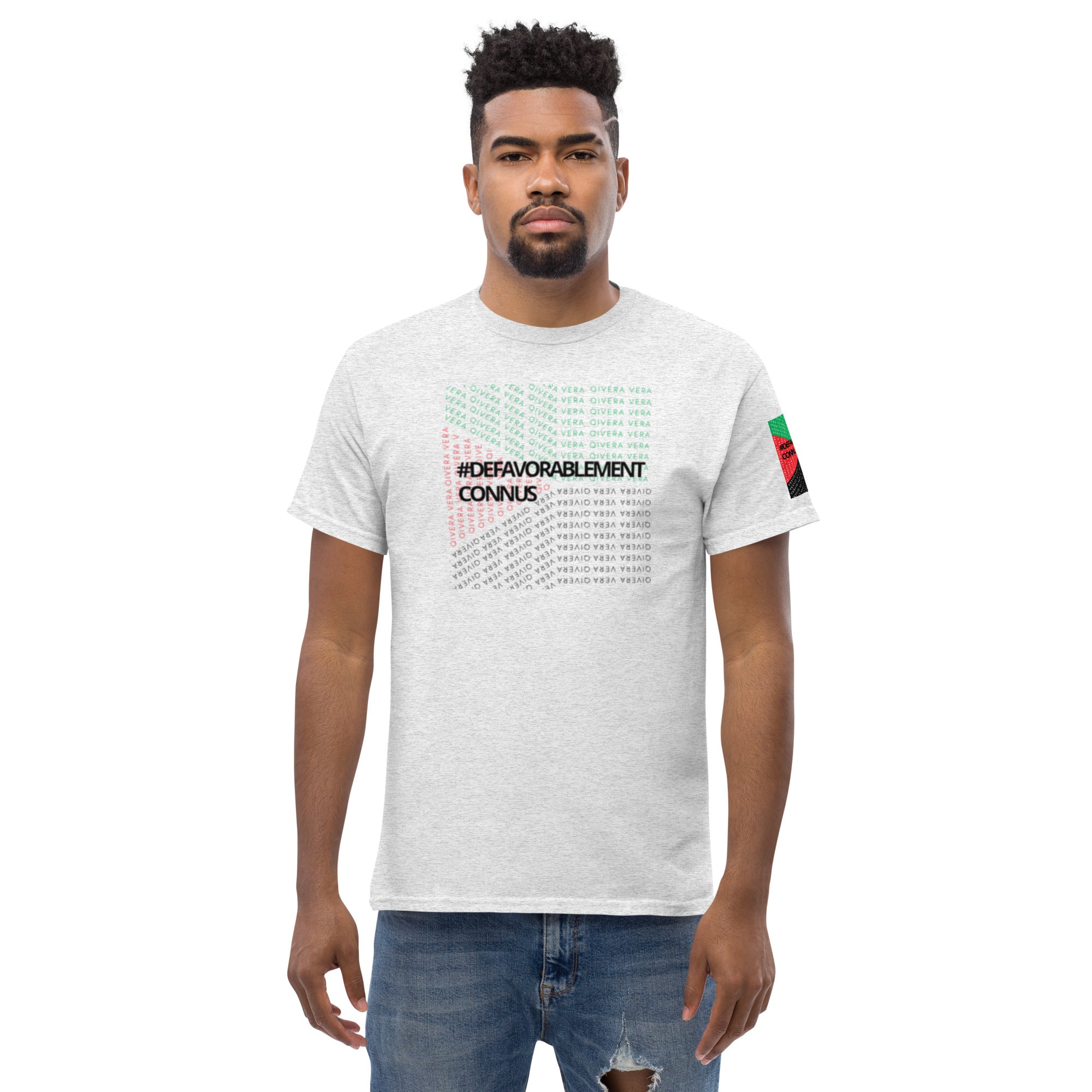 QIVERA VERA - Défavorablement Connus. T-shirt classique homme - QIVERA VERAQIVERA VERA - Défavorablement Connus. T-shirt classique hommeQIVERA VERAéco - responsable