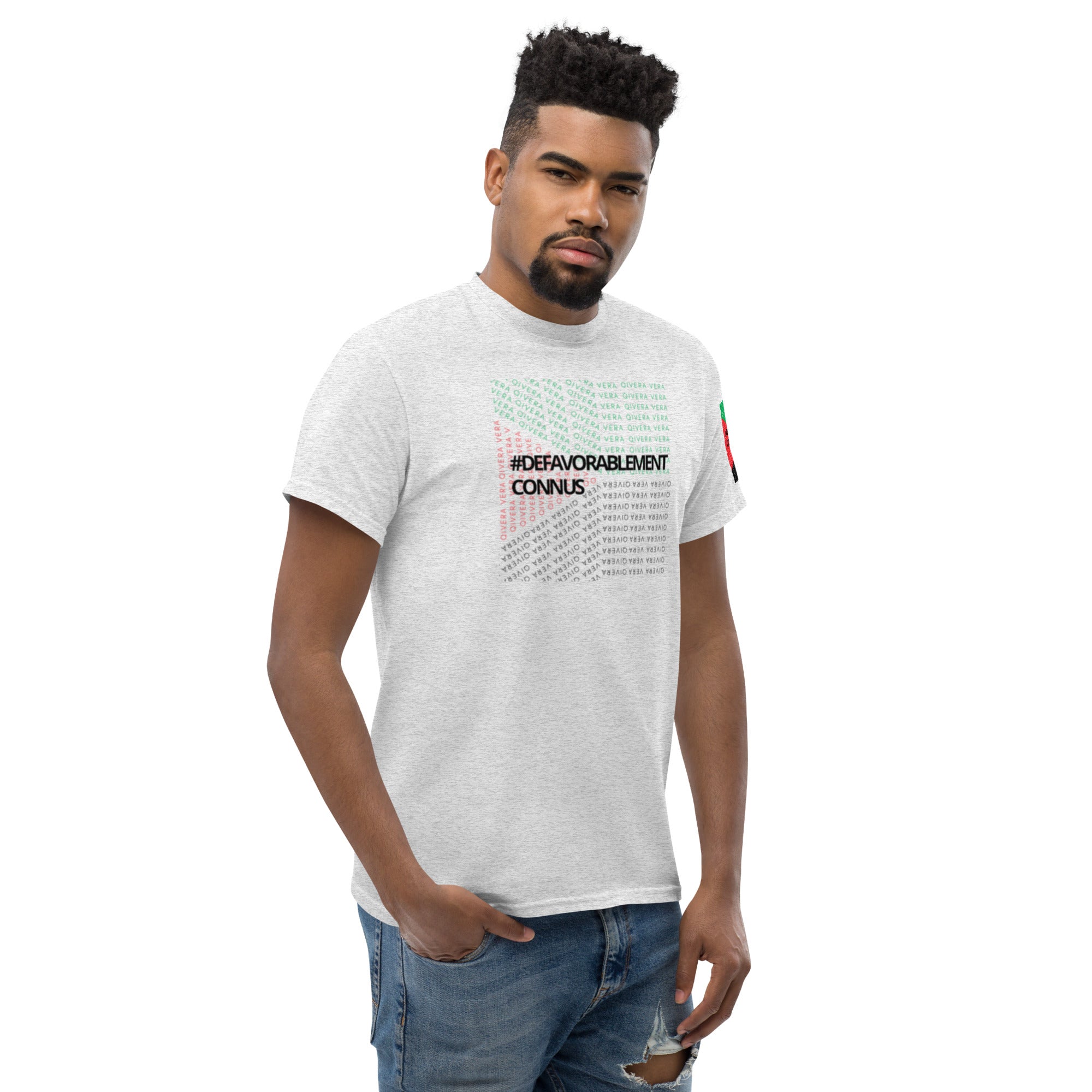 QIVERA VERA - Défavorablement Connus. T-shirt classique homme - QIVERA VERAQIVERA VERA - Défavorablement Connus. T-shirt classique hommeQIVERA VERAéco - responsable