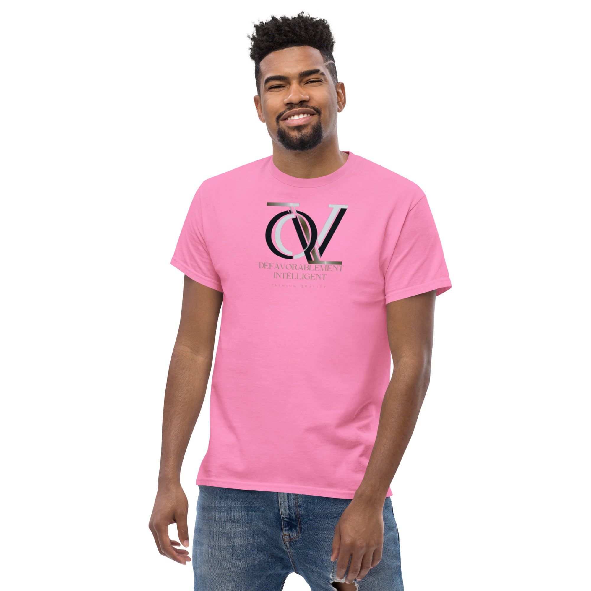 QIVERA VERA - DéfavorablementIntélligent _T-shirt classique homme - QIVERA VERAQIVERA VERA - DéfavorablementIntélligent _T-shirt classique hommeQIVERA VERAéco - responsable