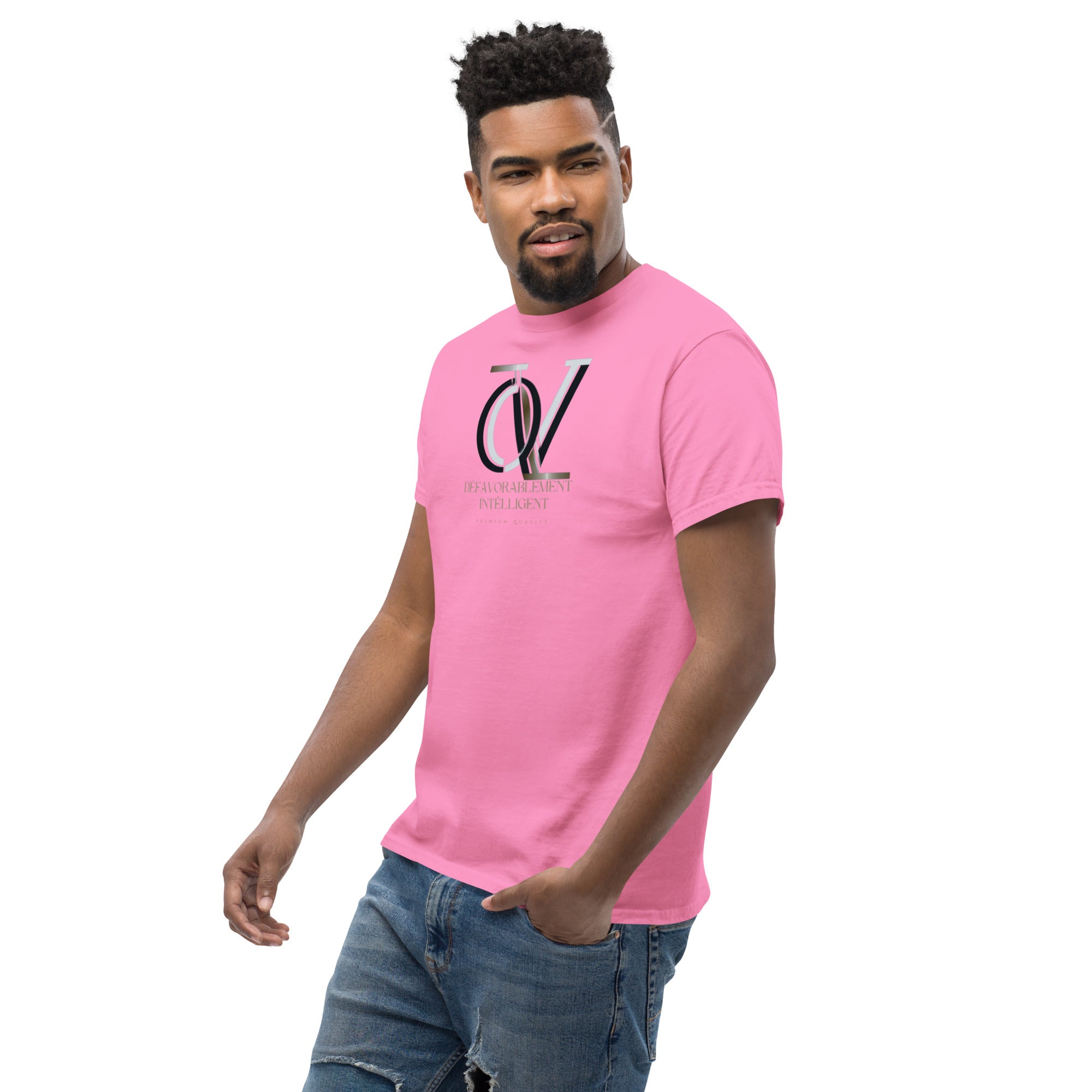 QIVERA VERA - DéfavorablementIntélligent _T-shirt classique homme - QIVERA VERAQIVERA VERA - DéfavorablementIntélligent _T-shirt classique hommeQIVERA VERAéco - responsable