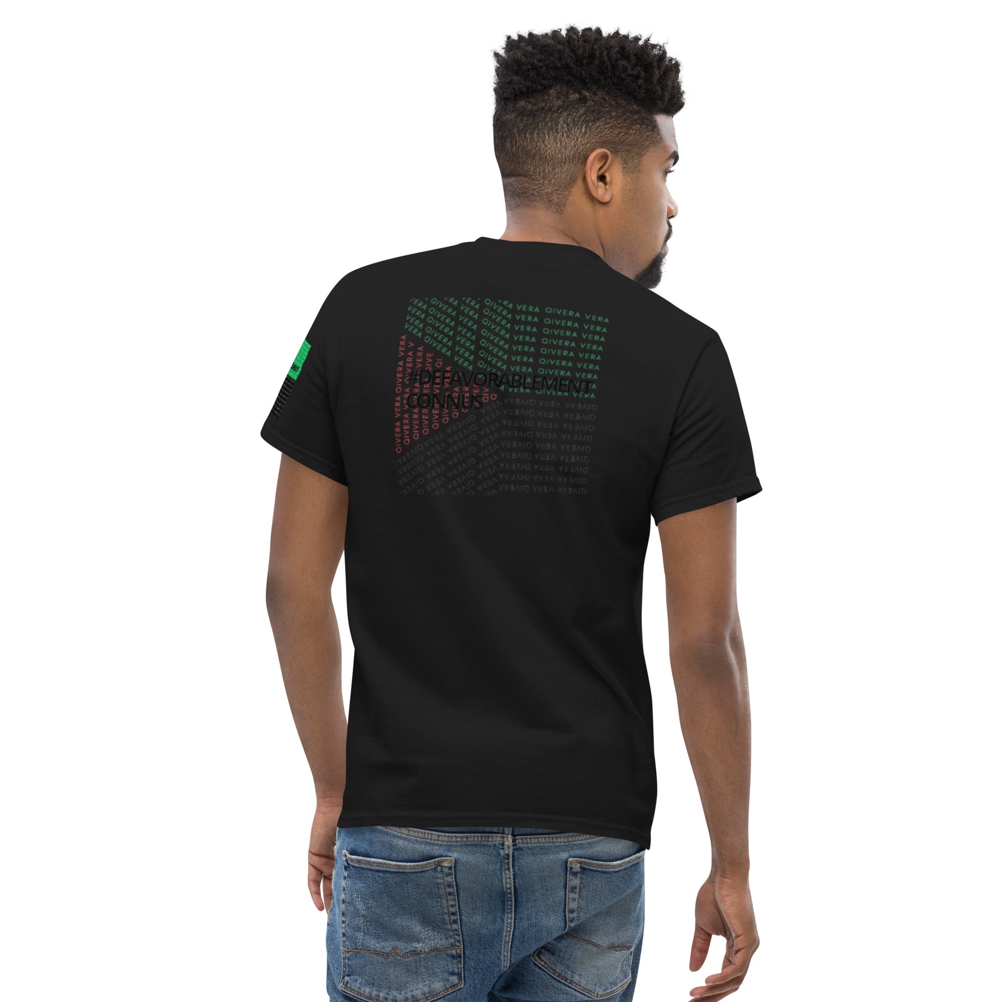 QIVERA VERA - Défavorablement Connus. T-shirt classique homme - QIVERA VERAQIVERA VERA - Défavorablement Connus. T-shirt classique hommeQIVERA VERAéco - responsable
