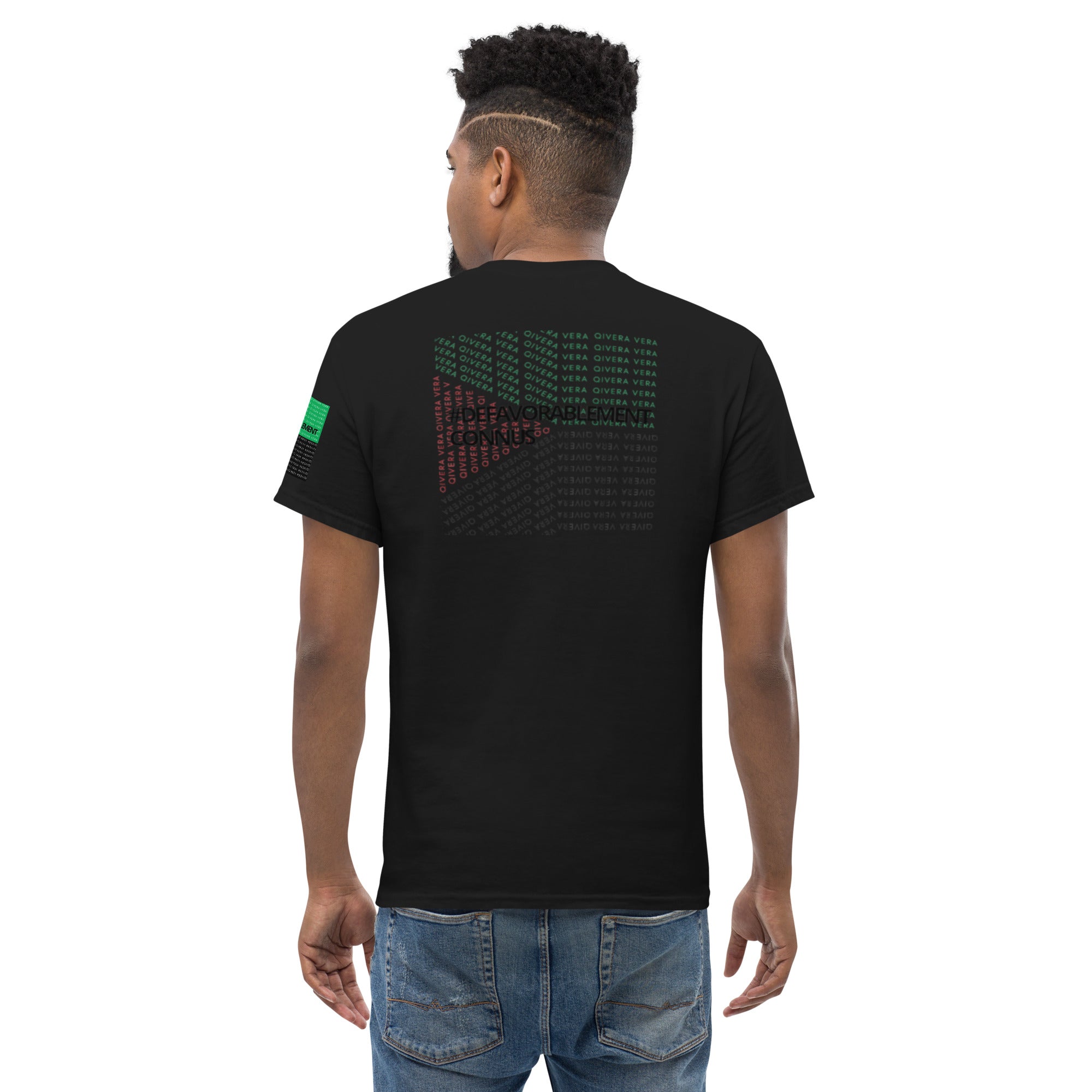 QIVERA VERA - Défavorablement Connus. T-shirt classique homme - QIVERA VERAQIVERA VERA - Défavorablement Connus. T-shirt classique hommeQIVERA VERAéco - responsable