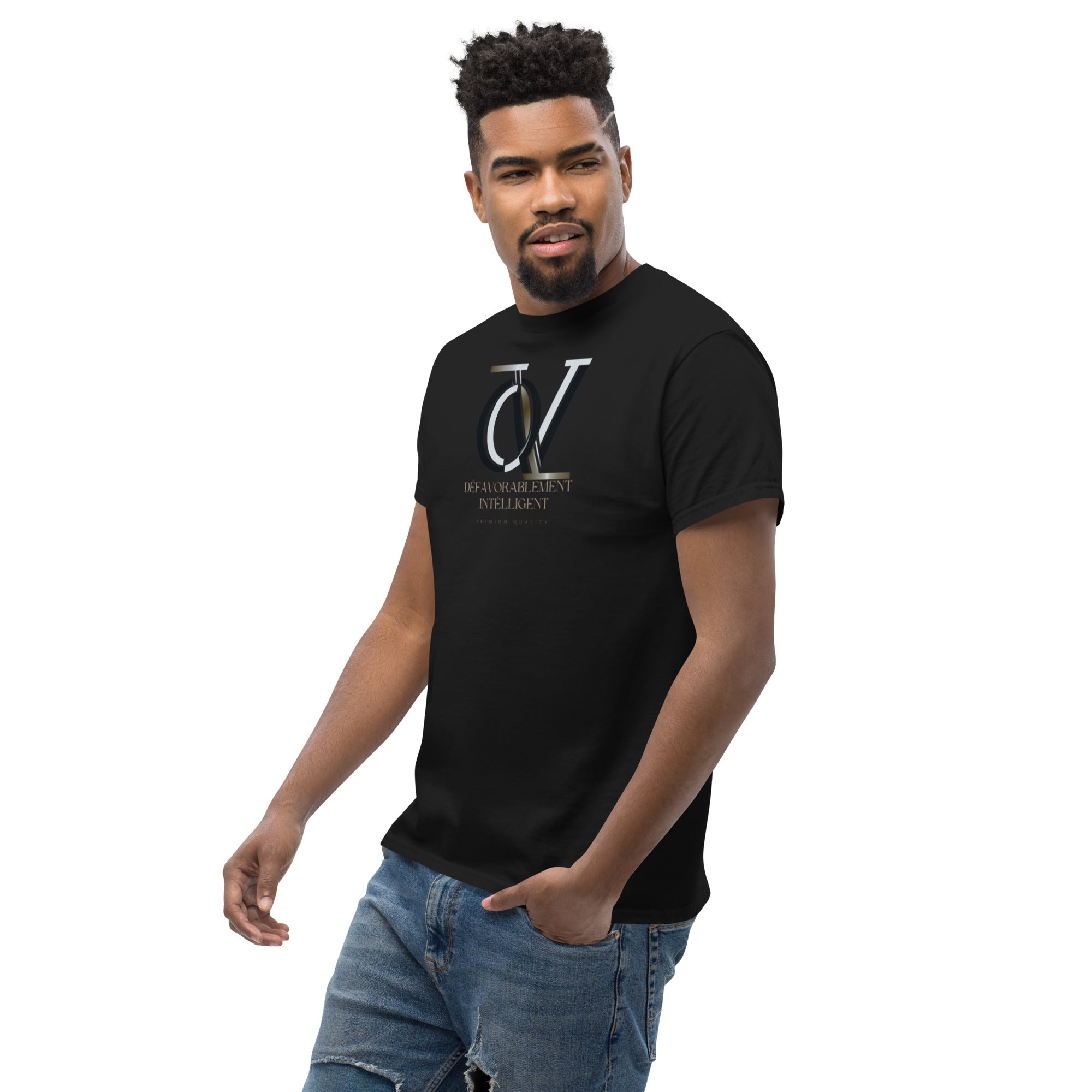 QIVERA VERA - DéfavorablementIntélligent _T-shirt classique homme - QIVERA VERAQIVERA VERA - DéfavorablementIntélligent _T-shirt classique hommeQIVERA VERAéco - responsable