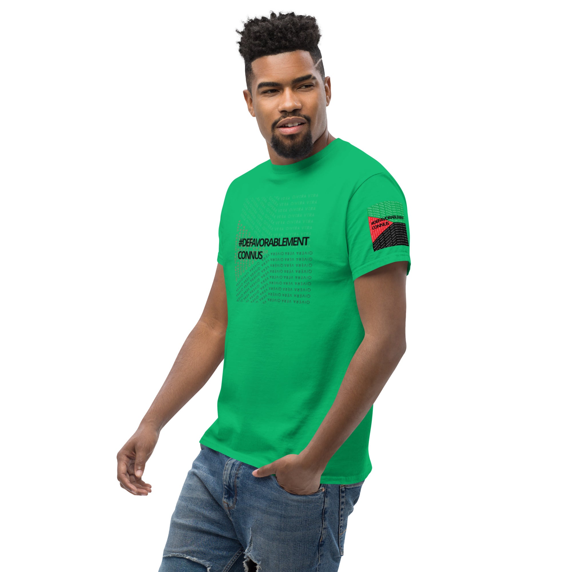 QIVERA VERA - Défavorablement Connus. T-shirt classique homme - QIVERA VERAQIVERA VERA - Défavorablement Connus. T-shirt classique hommeQIVERA VERAéco - responsable
