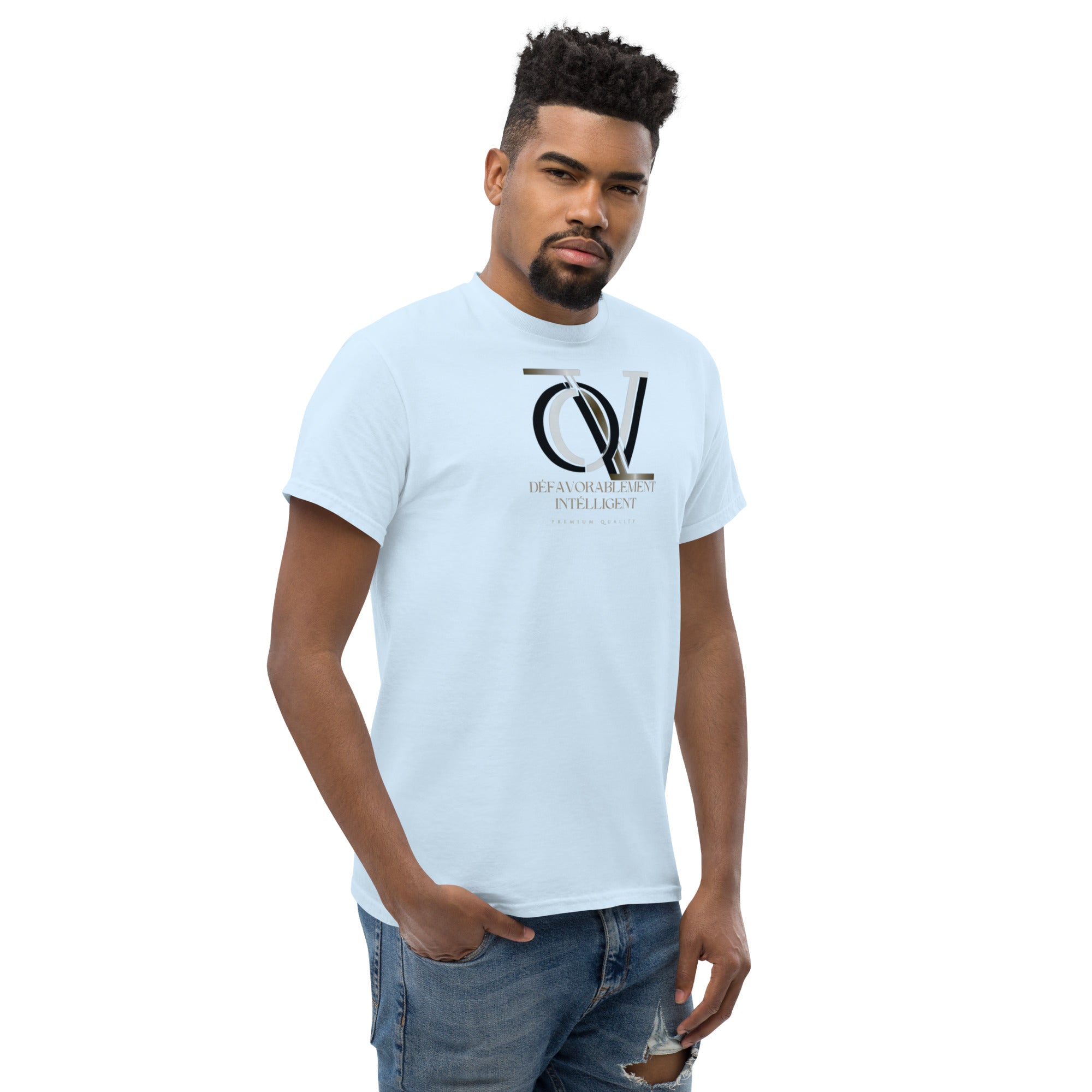 QIVERA VERA - DéfavorablementIntélligent _T-shirt classique homme - QIVERA VERAQIVERA VERA - DéfavorablementIntélligent _T-shirt classique hommeQIVERA VERAéco - responsable