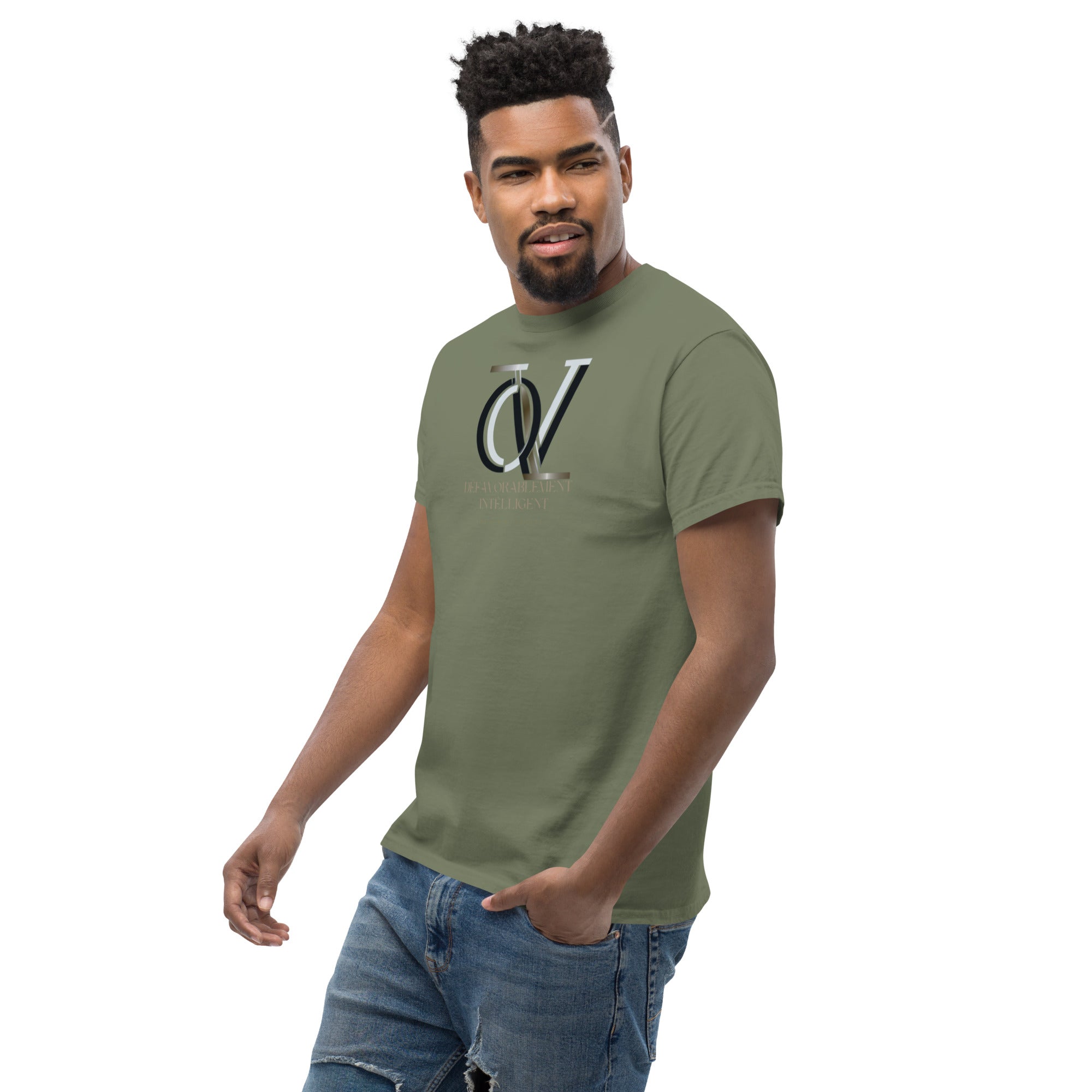 QIVERA VERA - DéfavorablementIntélligent _T-shirt classique homme - QIVERA VERAQIVERA VERA - DéfavorablementIntélligent _T-shirt classique hommeQIVERA VERAéco - responsable