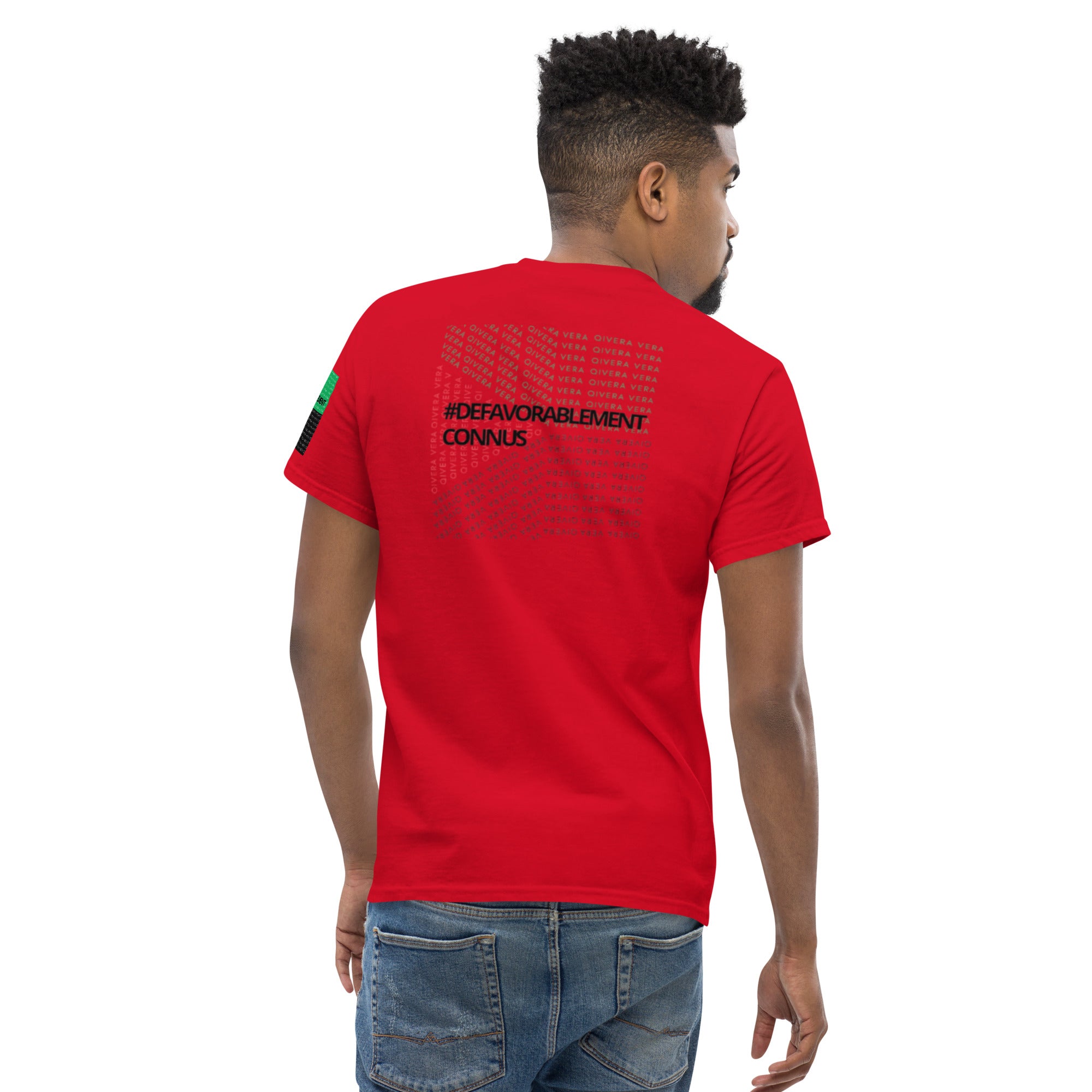 QIVERA VERA - Défavorablement Connus. T-shirt classique homme - QIVERA VERAQIVERA VERA - Défavorablement Connus. T-shirt classique hommeQIVERA VERAéco - responsable