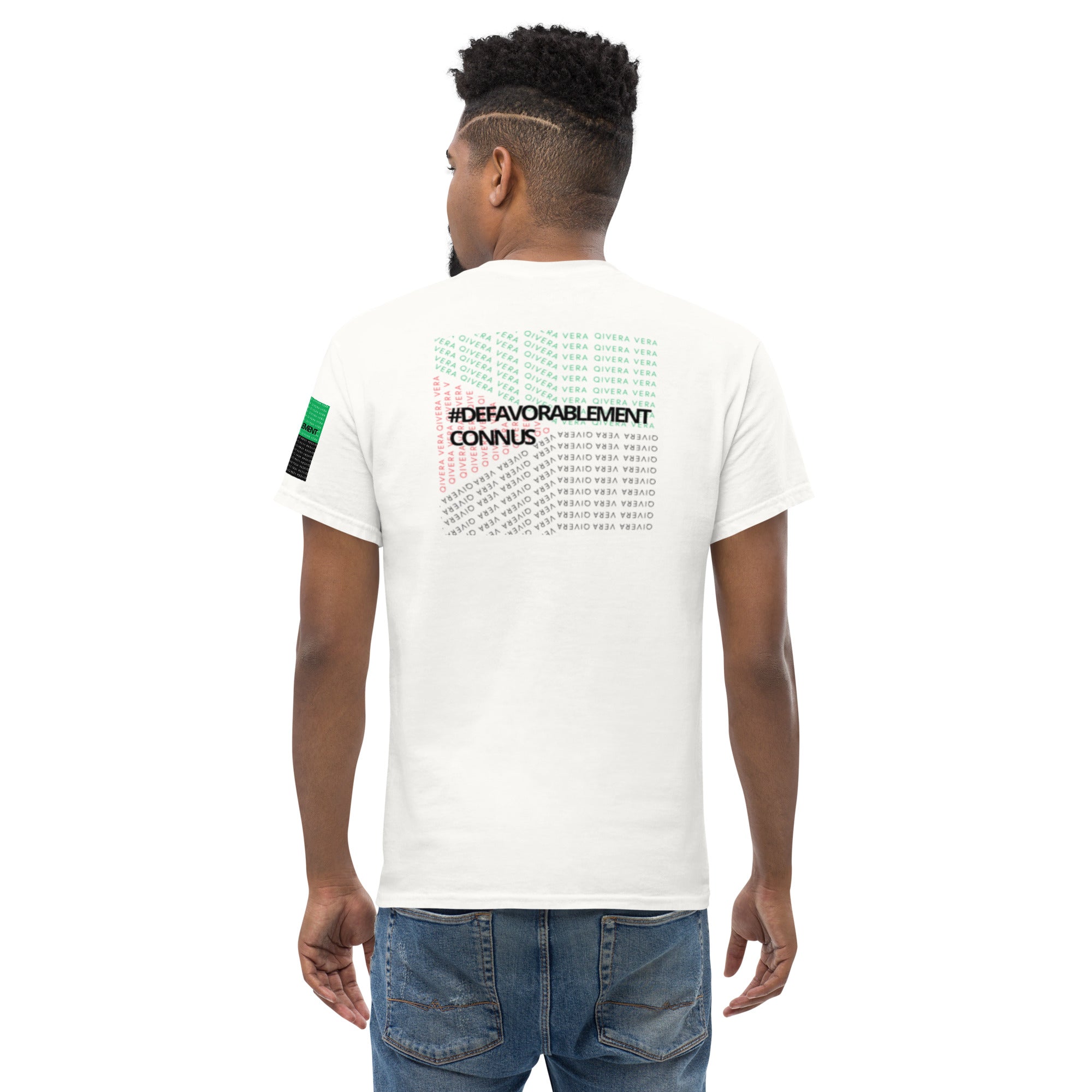 QIVERA VERA - Défavorablement Connus. T-shirt classique homme - QIVERA VERAQIVERA VERA - Défavorablement Connus. T-shirt classique hommeQIVERA VERAéco - responsable