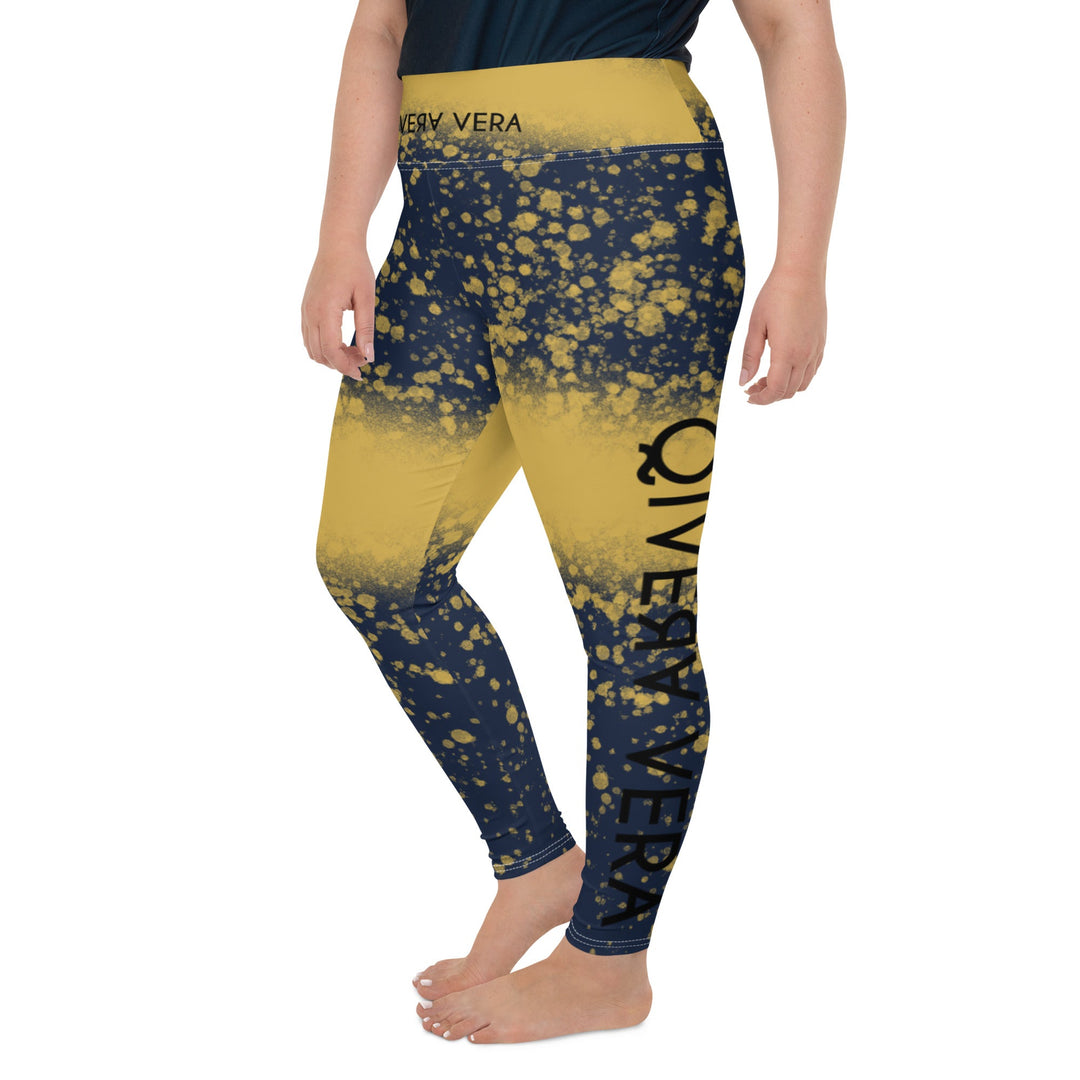 QIVERA VERA - Leggings grande taille à imprimé universel - QIVERA VERAQIVERA VERA - Leggings grande taille à imprimé universelQIVERA VERAéco - responsable