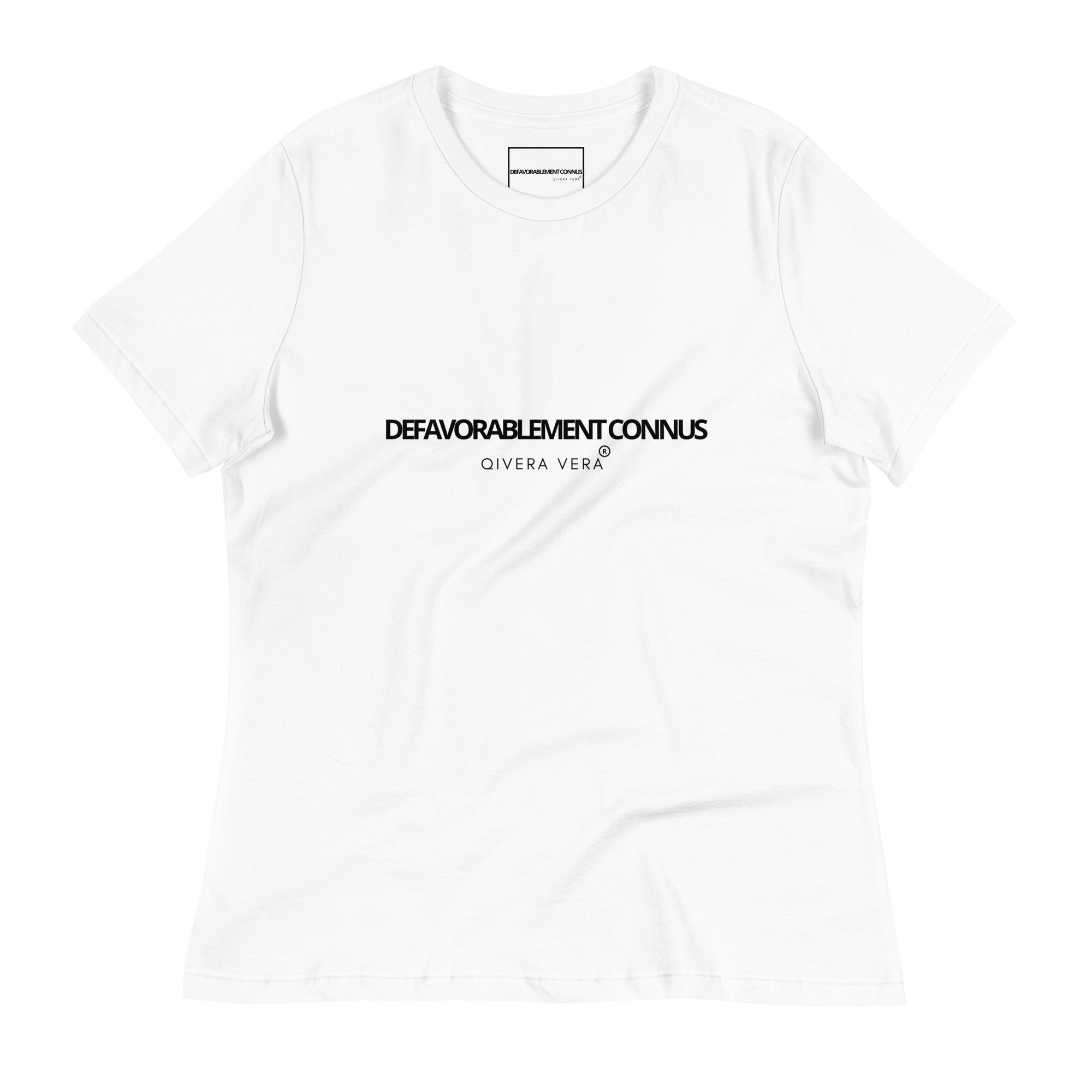 QIVERA VERA - Défaluxury_ T-shirt Décontracté pour Femme - QIVERA VERAQIVERA VERA - Défaluxury_ T-shirt Décontracté pour FemmeQIVERA VERAéco - responsable