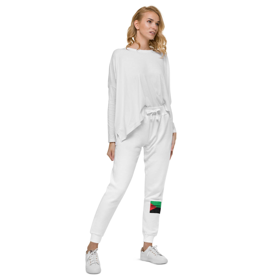QIVERA VERA - Défavorablement Connus. Pantalon de survêtement en molleton unisexe - QIVERA VERAQIVERA VERA - Défavo