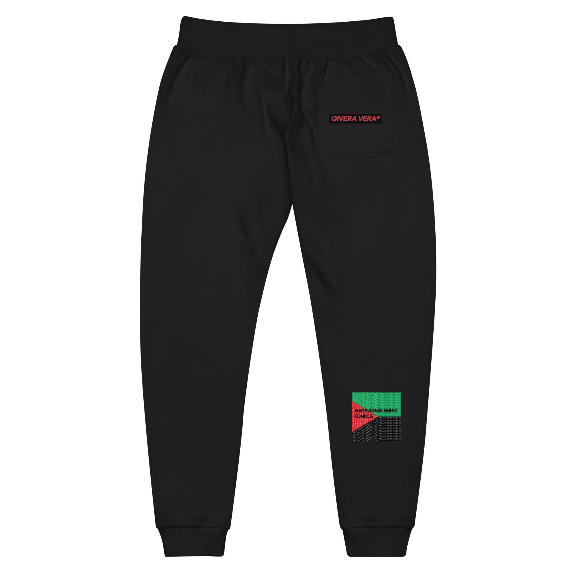 QIVERA VERA - Défavorablement Connus. Pantalon de survêtement en molleton unisexe - QIVERA VERAQIVERA VERA - Défavorablement Connus. Pantalon de survêtement en molleton unisexeQIVERA VERAéco - responsable