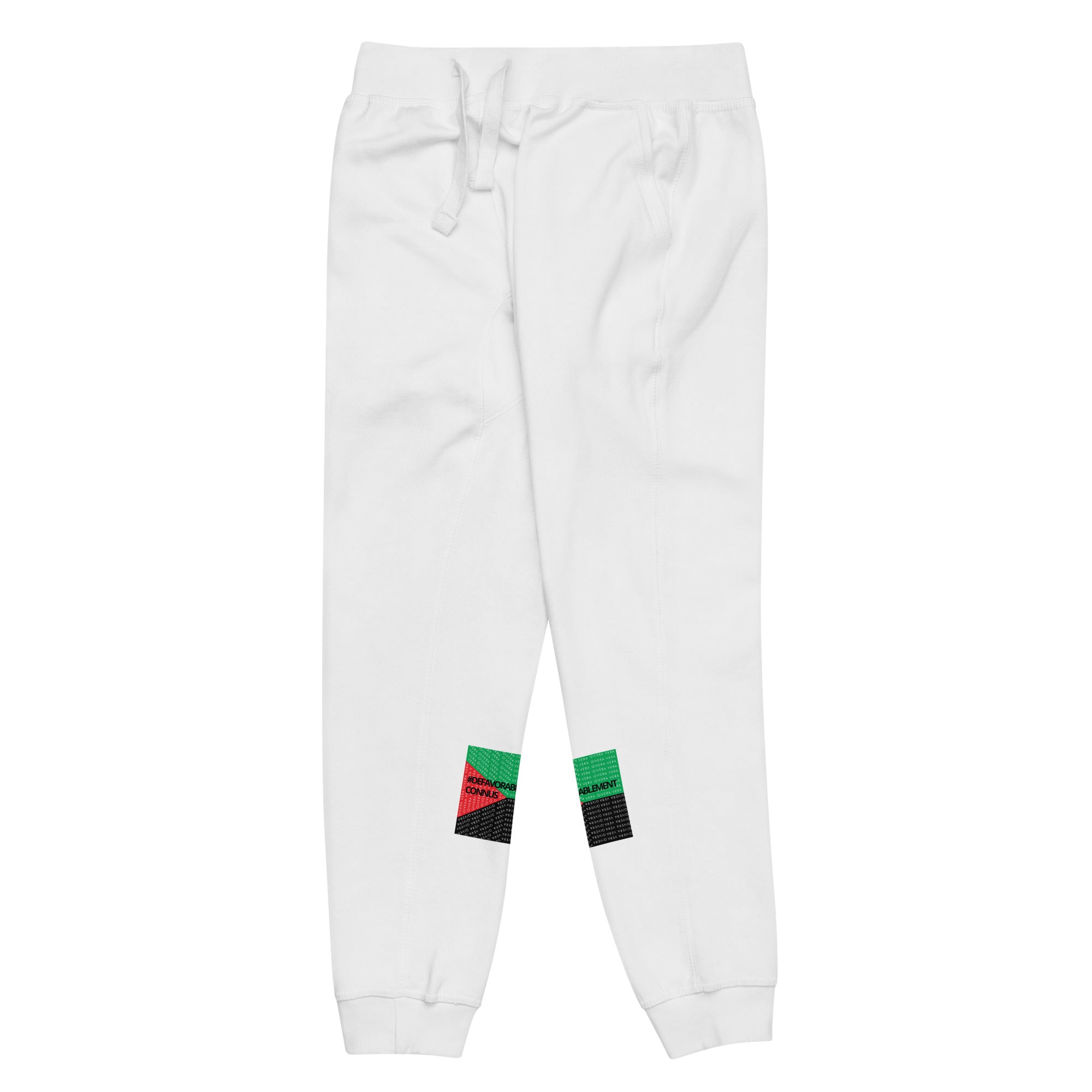 QIVERA VERA - Défavorablement Connus. Pantalon de survêtement en molleton unisexe - QIVERA VERAQIVERA VERA - Défavorablement Connus. Pantalon de survêtement en molleton unisexeQIVERA VERAéco - responsable