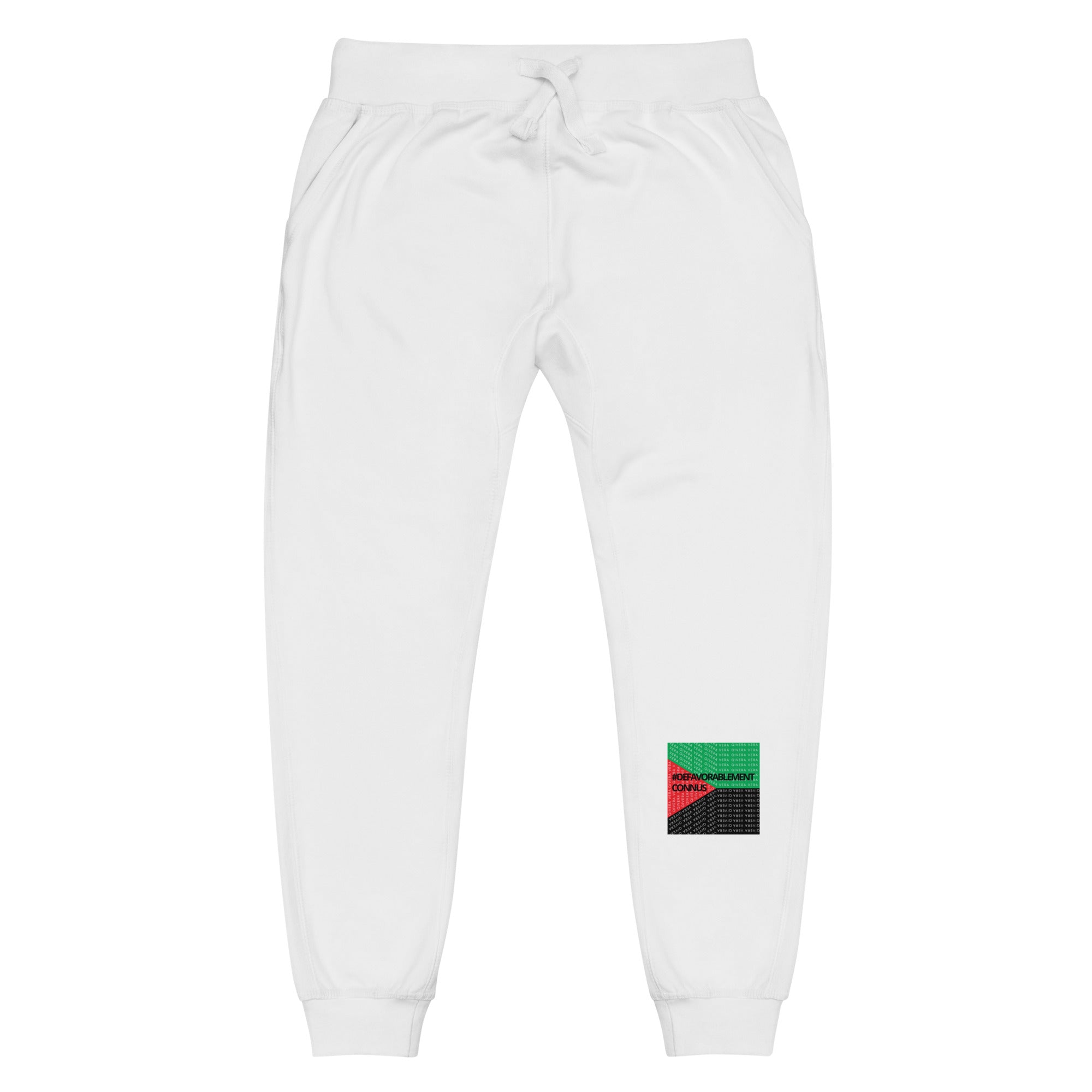 QIVERA VERA - Défavorablement Connus. Pantalon de survêtement en molleton unisexe - QIVERA VERAQIVERA VERA - Défavorablement Connus. Pantalon de survêtement en molleton unisexeQIVERA VERAéco - responsable