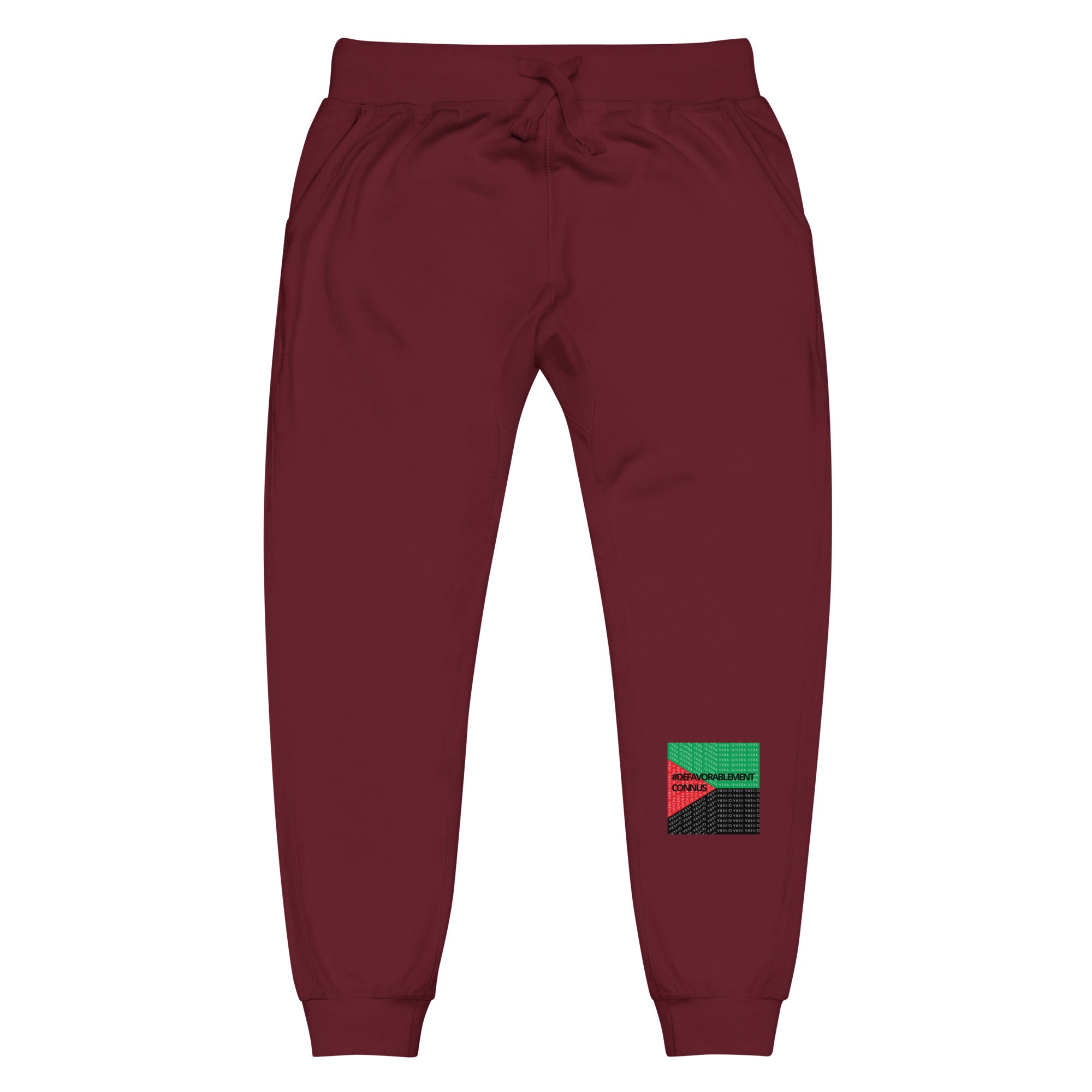 QIVERA VERA - Défavorablement Connus. Pantalon de survêtement en molleton unisexe - QIVERA VERAQIVERA VERA - Défavorablement Connus. Pantalon de survêtement en molleton unisexeQIVERA VERAéco - responsable
