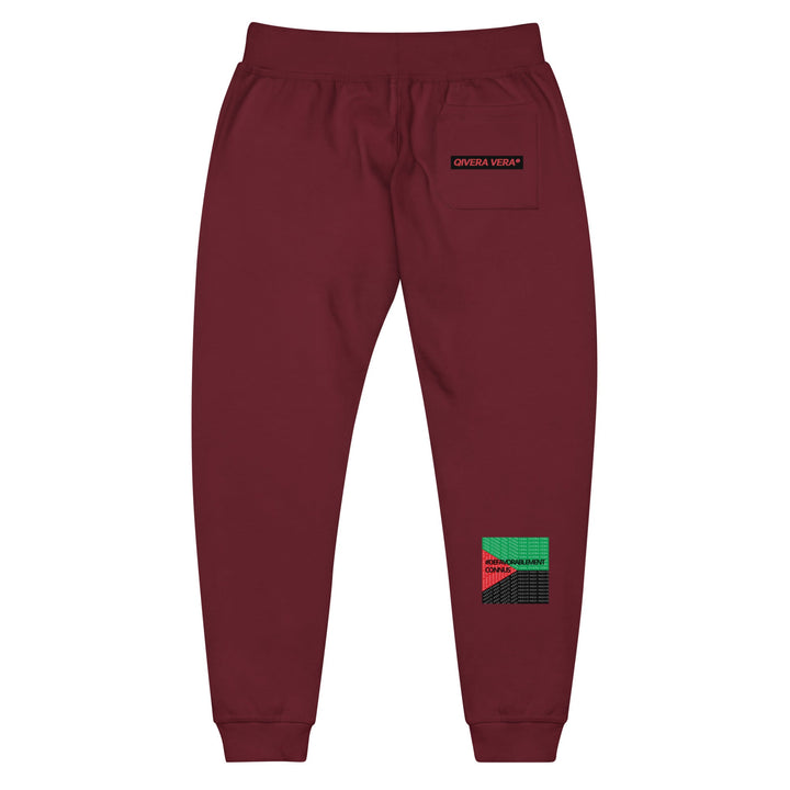 QIVERA VERA - Défavorablement Connus. Pantalon de survêtement en molleton unisexe - QIVERA VERAQIVERA VERA - Défavo