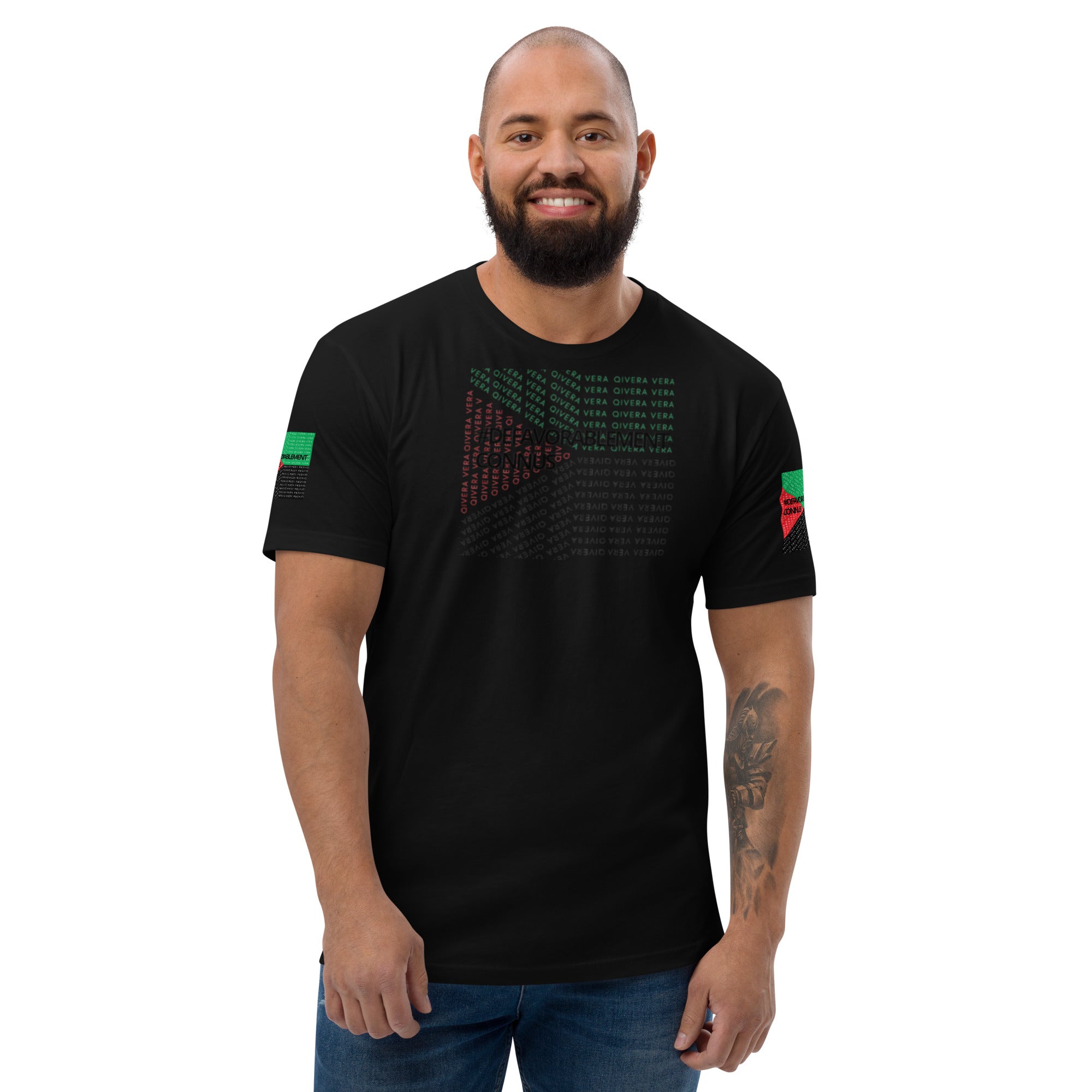 QIVERA VERA - Défavorablement Connus. T-shirt à Manches Courtes - QIVERA VERAQIVERA VERA - Défavorablement Connus. T-shirt à Manches CourtesQIVERA VERAéco - responsable
