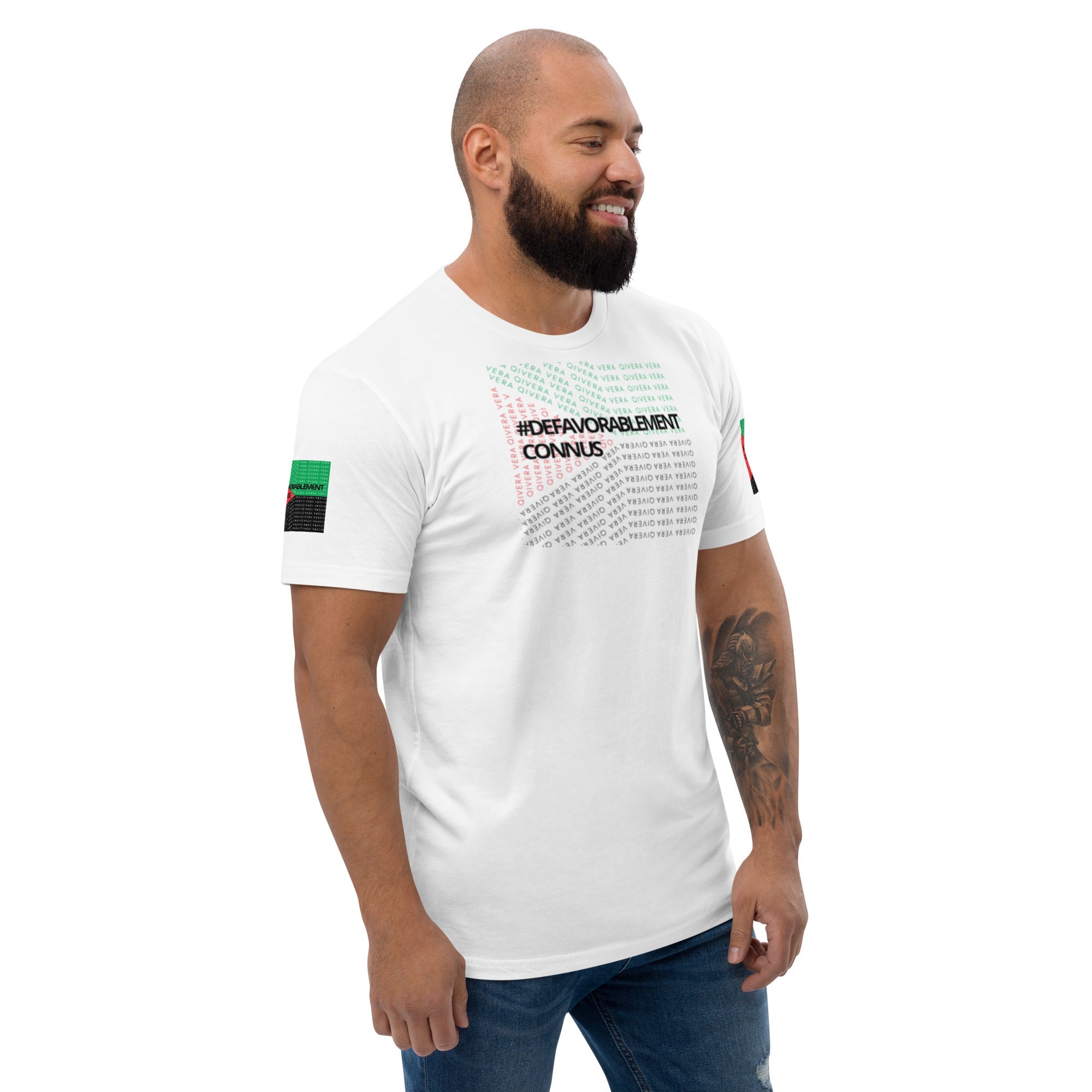 QIVERA VERA - Défavorablement Connus. T-shirt à Manches Courtes - QIVERA VERAQIVERA VERA - Défavorablement Connus. T-shirt à Manches CourtesQIVERA VERAéco - responsable