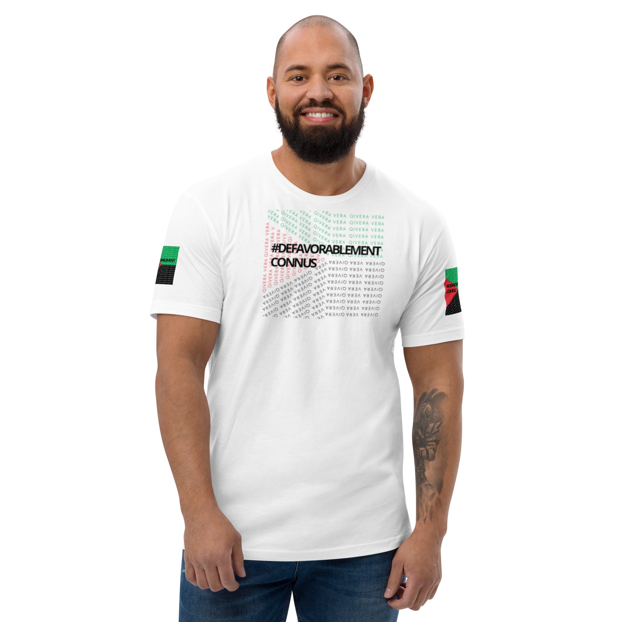QIVERA VERA - Défavorablement Connus. T-shirt à Manches Courtes - QIVERA VERAQIVERA VERA - Défavorablement Connus. T-shirt à Manches CourtesQIVERA VERAéco - responsable