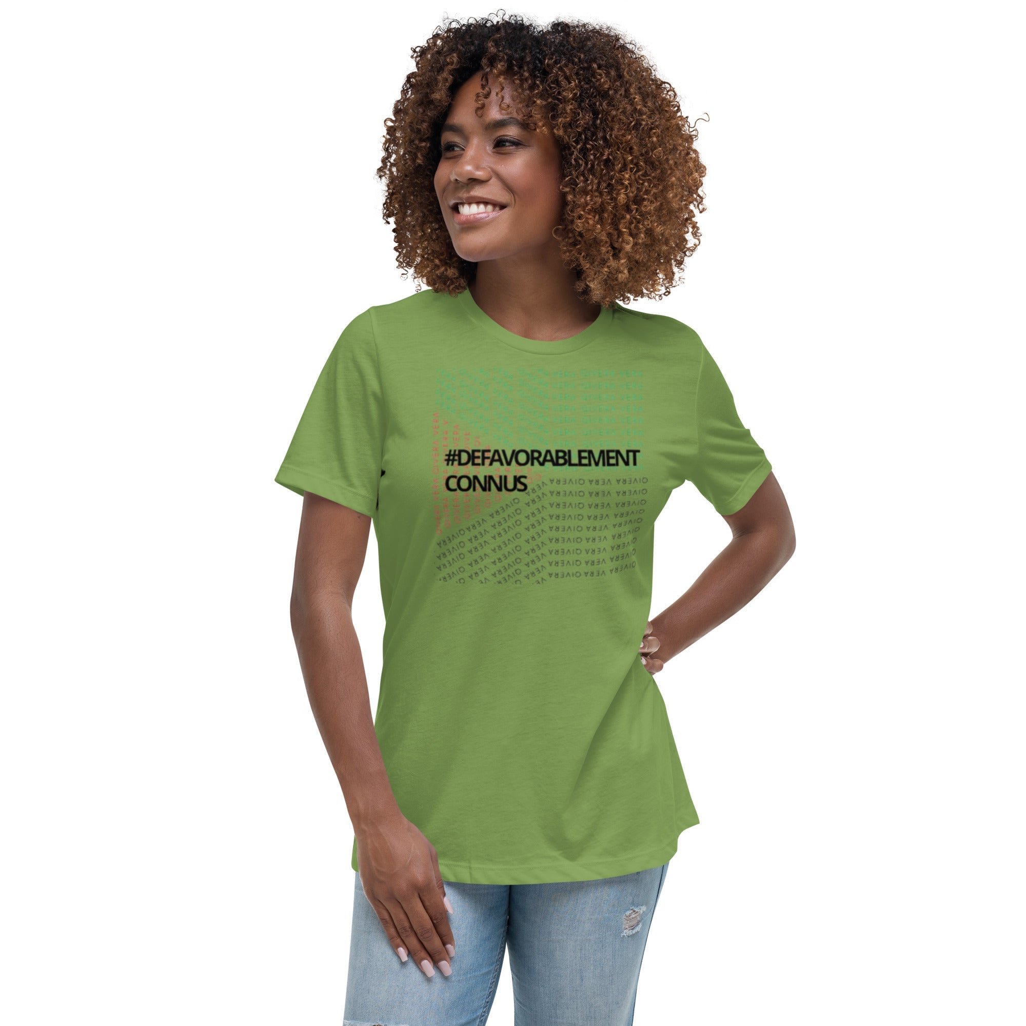 QIVERA VERA - Défavorablement Connus. T-shirt Décontracté pour Femme - QIVERA VERAQIVERA VERA - Défavorablement Connus. T-shirt Décontracté pour FemmeQIVERA VERAéco - responsable