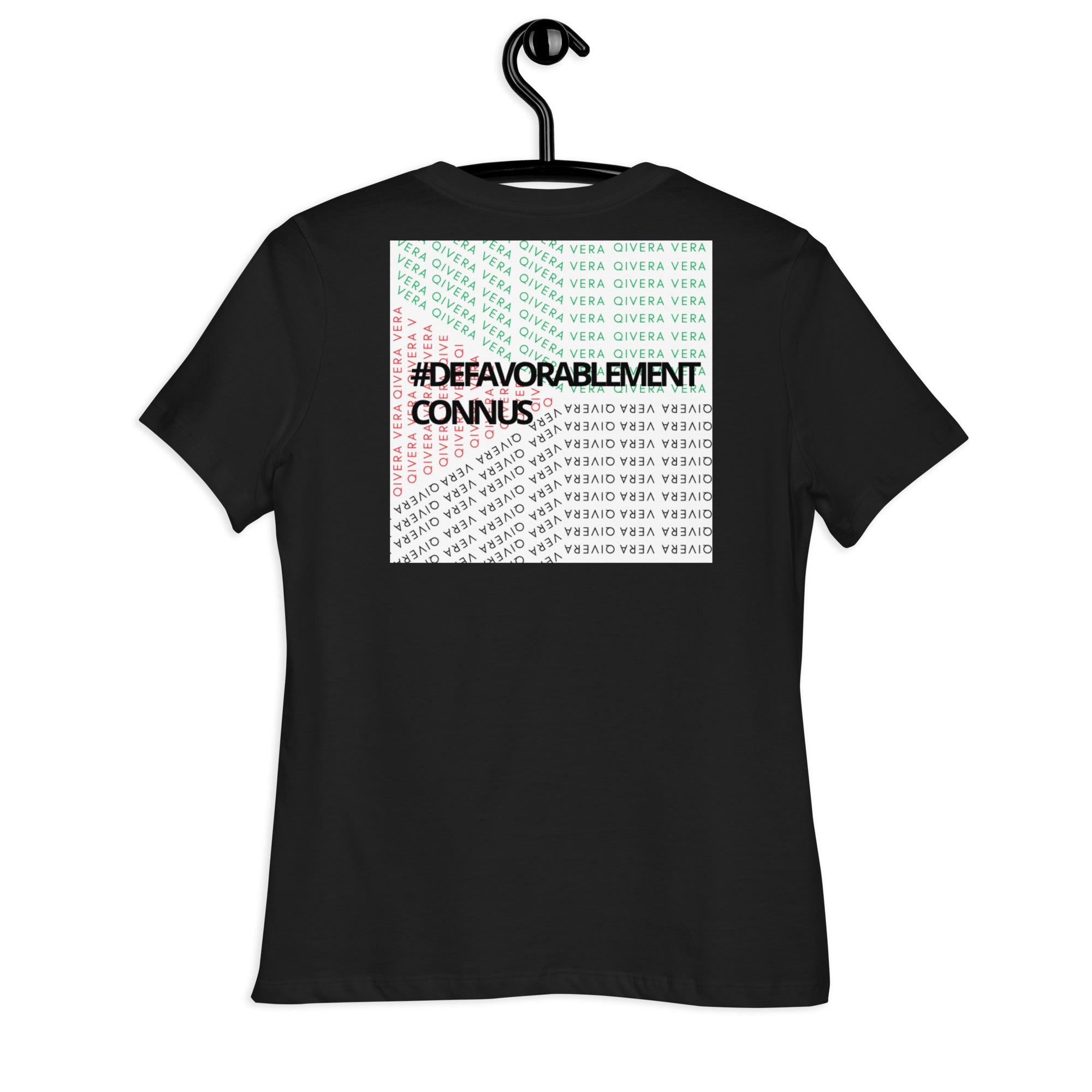 QIVERA VERA - Défavorablement Connus. T-shirt Décontracté pour Femme - QIVERA VERAQIVERA VERA - Défavorablement Connus. T-shirt Décontracté pour FemmeQIVERA VERAéco - responsable