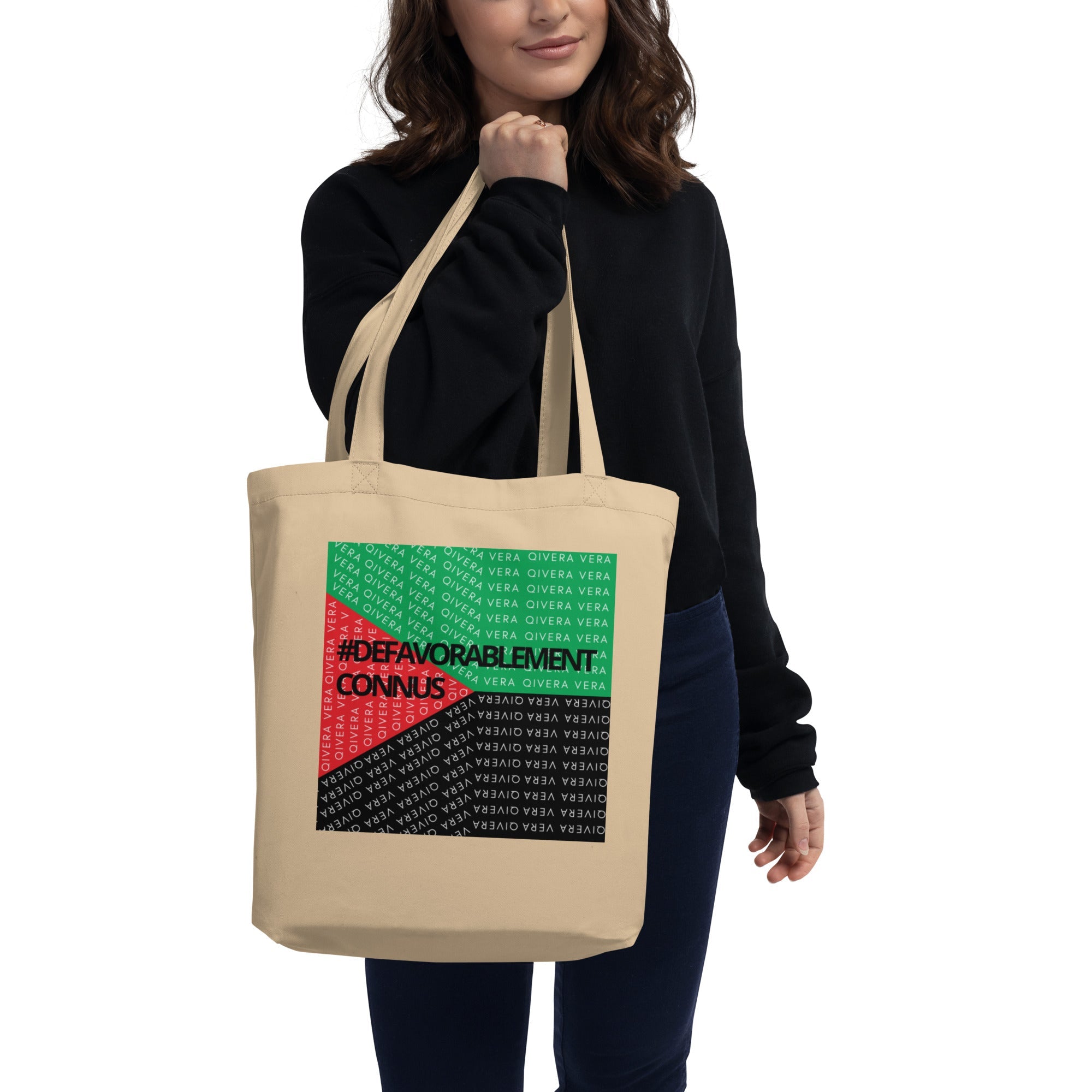 QIVERA VERA - Défavorablement Connus. Tote Bag Bio - QIVERA VERAQIVERA VERA - Défavorablement Connus. Tote Bag BioQIVERA VERAéco - responsable