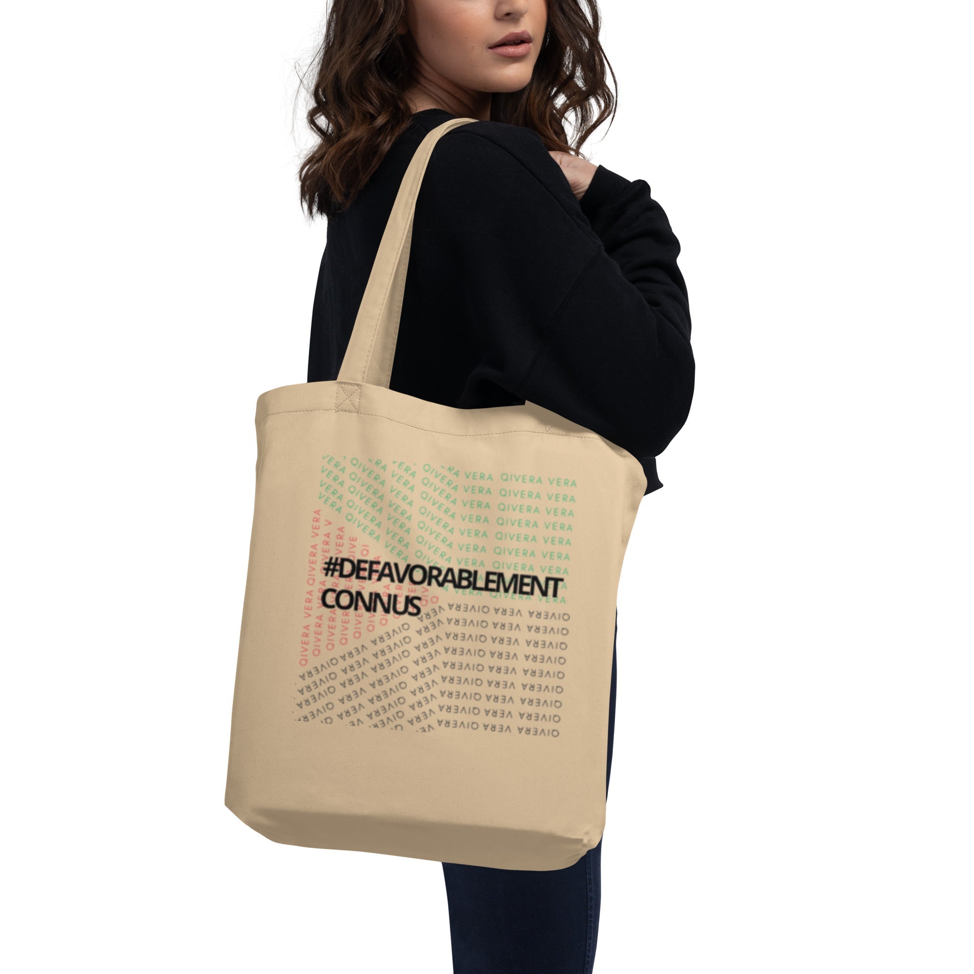 QIVERA VERA - Défavorablement Connus. Tote Bag Bio - QIVERA VERAQIVERA VERA - Défavorablement Connus. Tote Bag BioQIVERA VERAéco - responsable