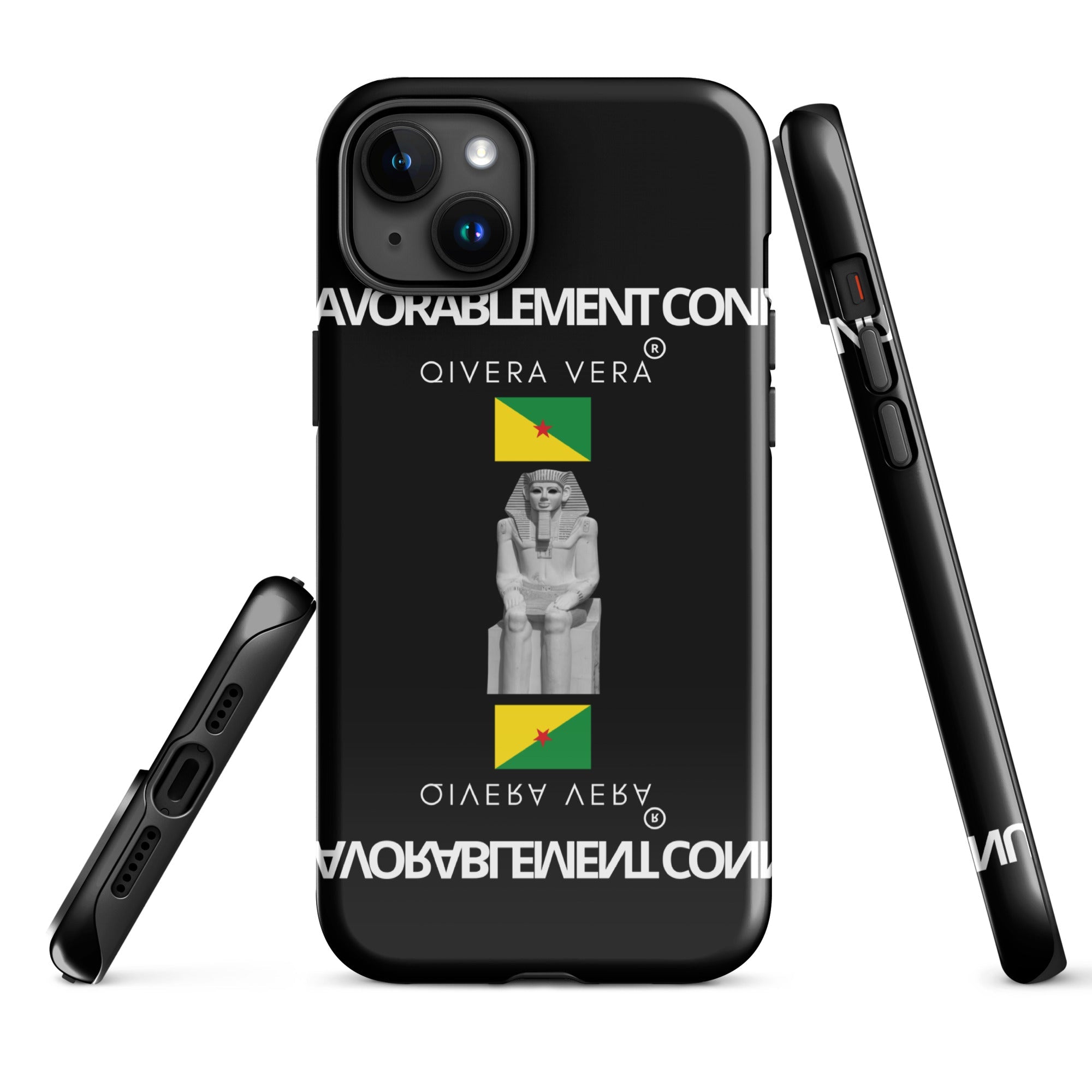 QIVERA VERA - DEFAVORABLEMENTConnus _ Coque d'iPhone® rigide - QIVERA VERAQIVERA VERA - DEFAVORABLEMENTConnus _ Coque d'iPhone® rigideQIVERA VERAéco - responsable