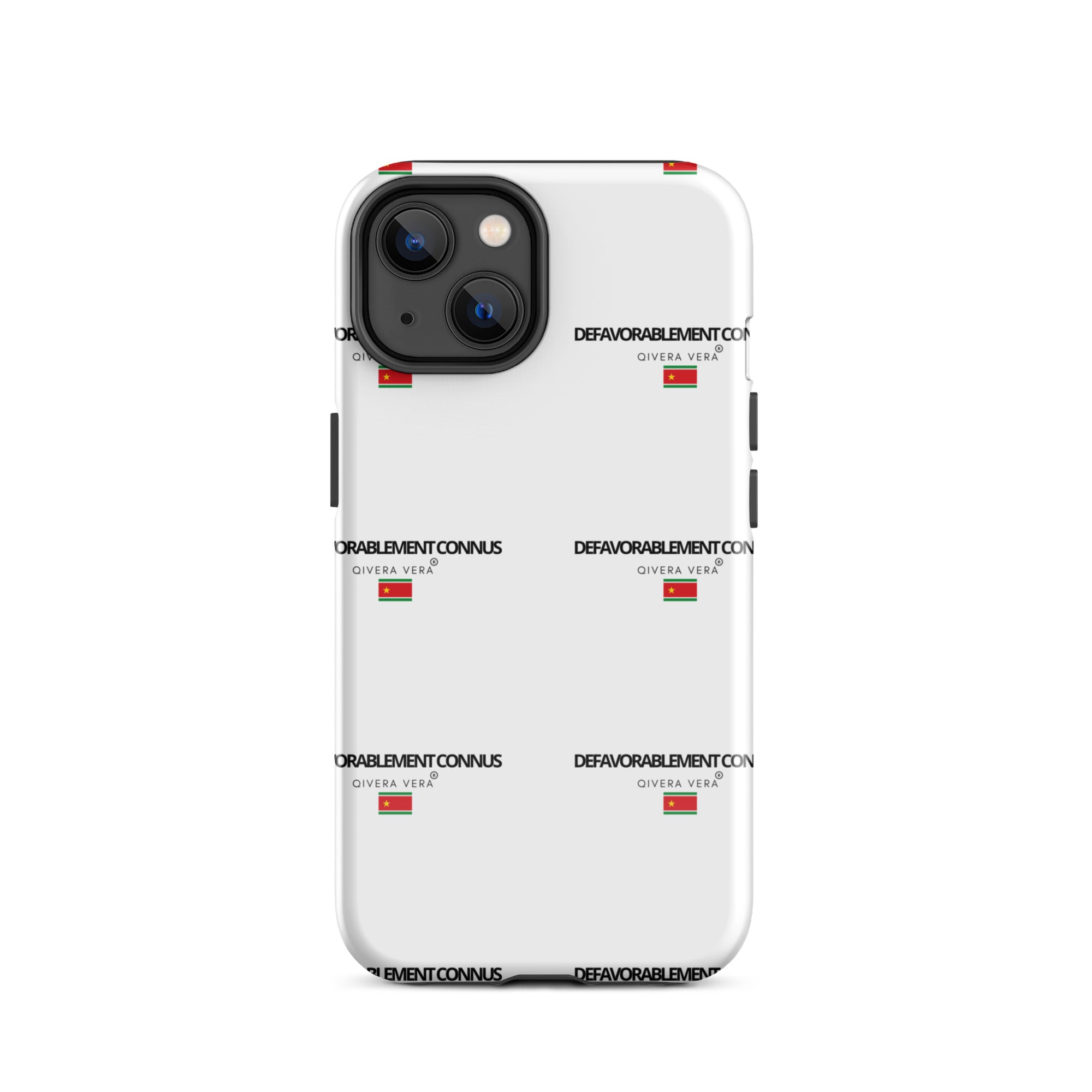 QIVERA VERA - DéfavorablementConnus_Gwada Coque d'iPhone® rigide - QIVERA VERAQIVERA VERA - DéfavorablementConnus_Gwada Coque d'iPhone® rigideQIVERA VERAéco - responsable