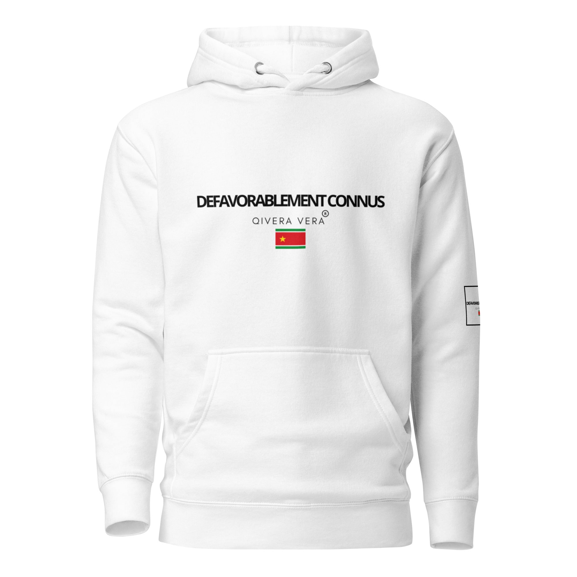 QIVERA VERA - DéfavorablementConnus_ Gwada Sweat à Capuche Unisexe - QIVERA VERAQIVERA VERA - DéfavorablementConnus_ Gwada Sweat à Capuche UnisexeQIVERA VERAéco - responsable