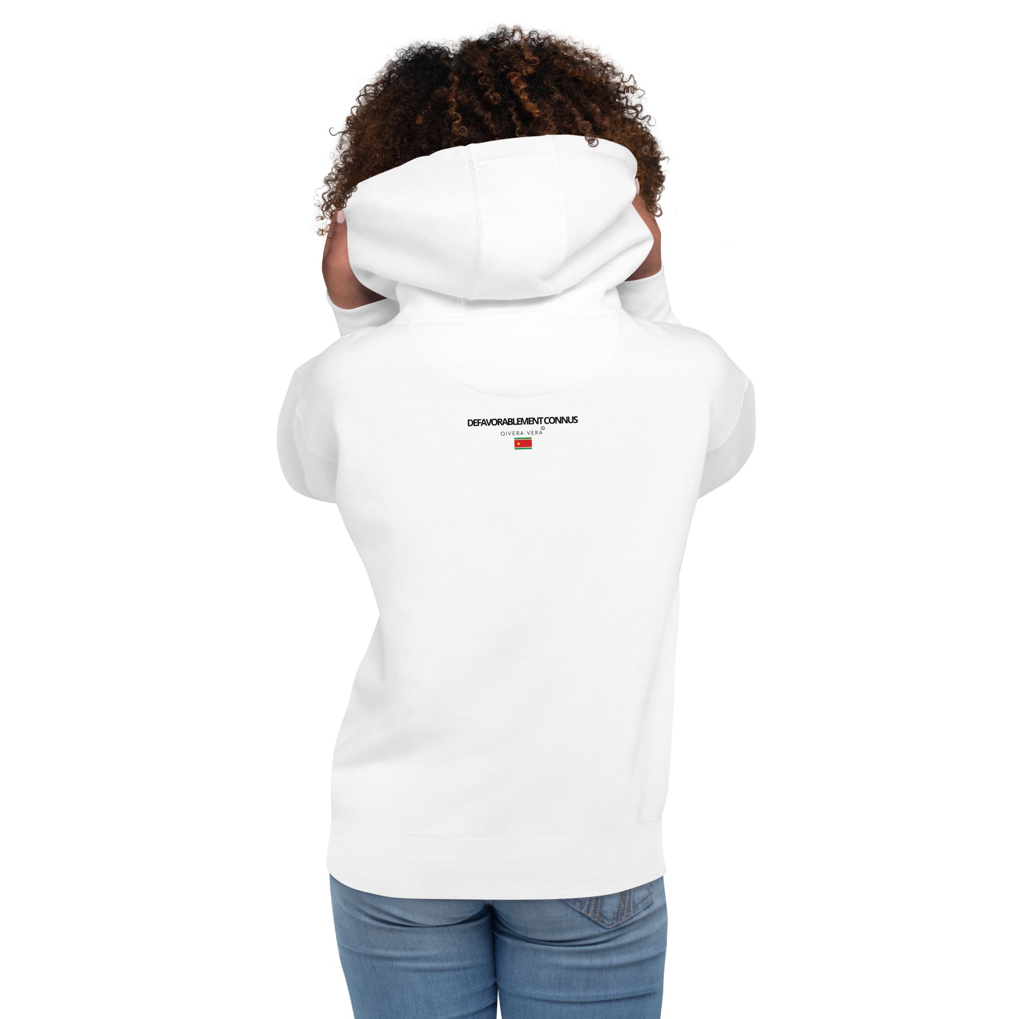 QIVERA VERA - DéfavorablementConnus_ Gwada Sweat à Capuche Unisexe - QIVERA VERAQIVERA VERA - DéfavorablementConnus_ Gwada Sweat à Capuche UnisexeQIVERA VERAéco - responsable