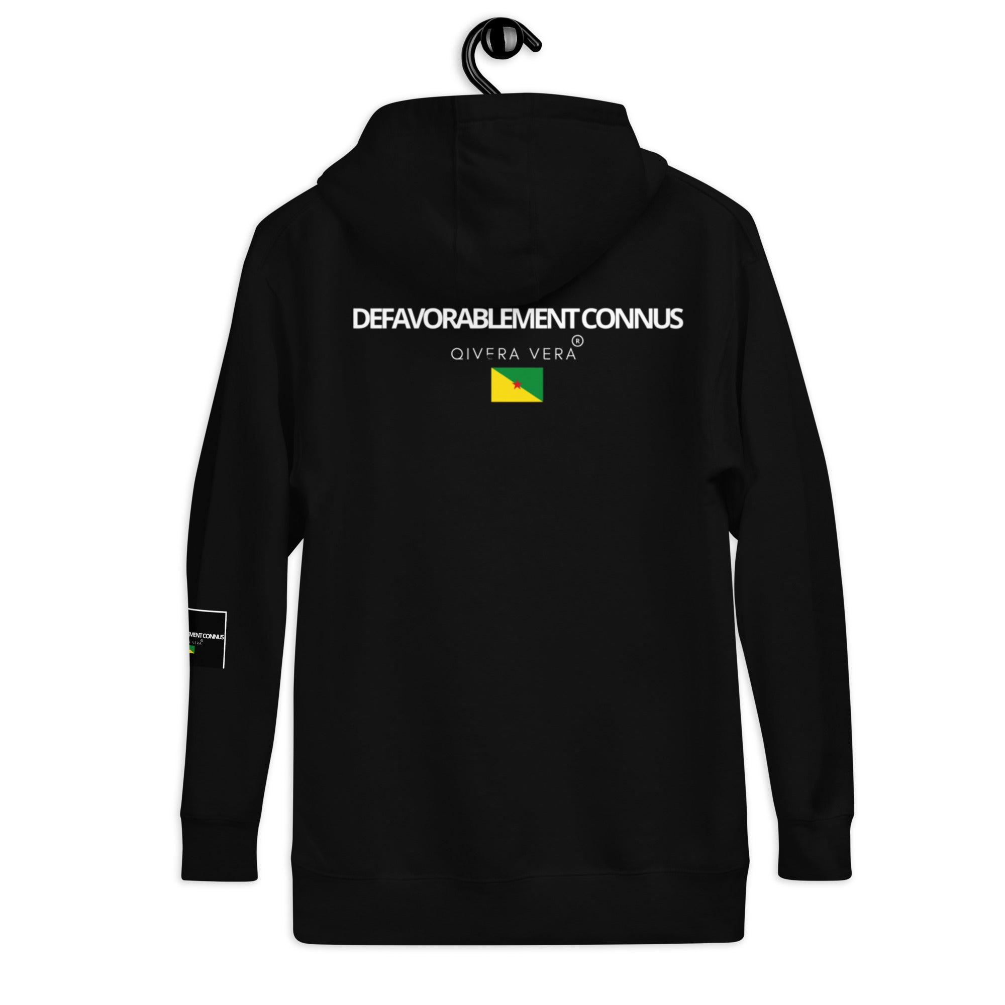 QIVERA VERA - DEFAVORABLEMENTConnus _ Sweat à Capuche Unisexe - QIVERA VERAQIVERA VERA - DEFAVORABLEMENTConnus _ Sweat à Capuche UnisexeQIVERA VERAéco - responsable