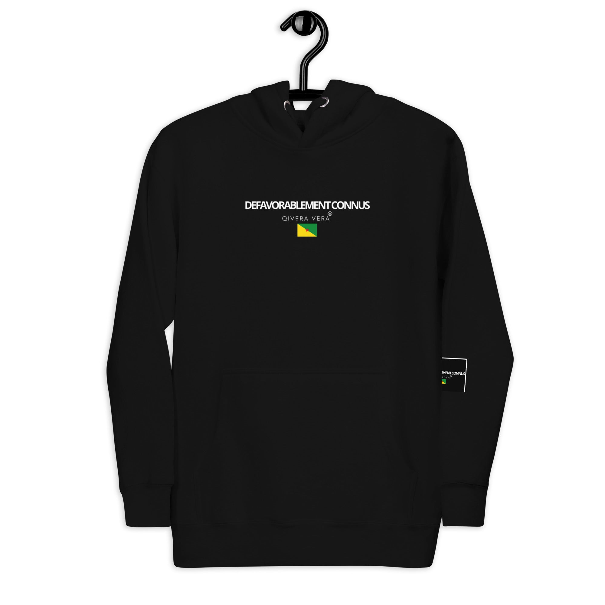 QIVERA VERA - DEFAVORABLEMENTConnus _ Sweat à Capuche Unisexe - QIVERA VERAQIVERA VERA - DEFAVORABLEMENTConnus _ Sweat à Capuche UnisexeQIVERA VERAéco - responsable