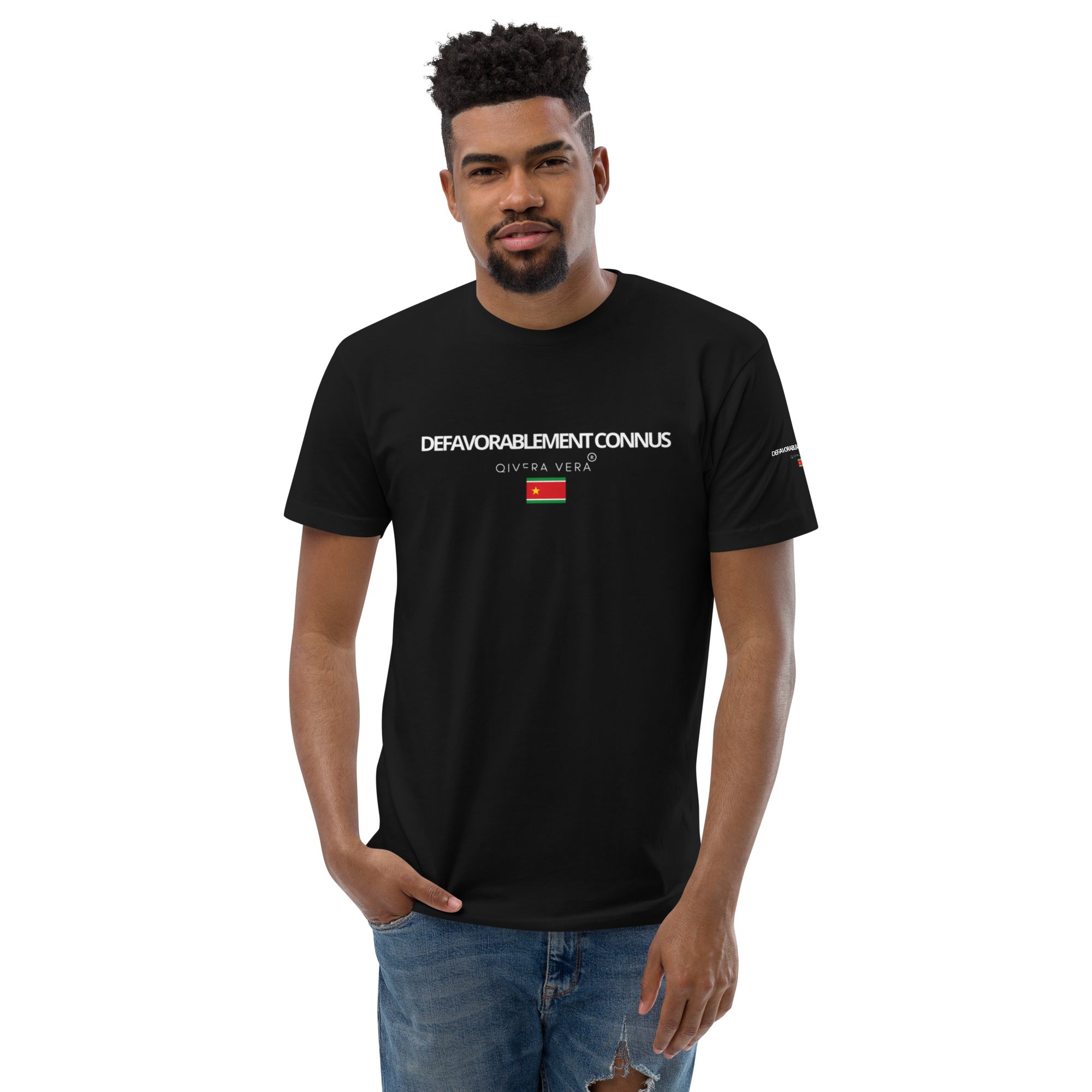 QIVERA VERA - DéfavorablementConnus_T-shirt à Manches Courtes - QIVERA VERAQIVERA VERA - DéfavorablementConnus_T-shirt à Manches CourtesQIVERA VERAéco - responsable