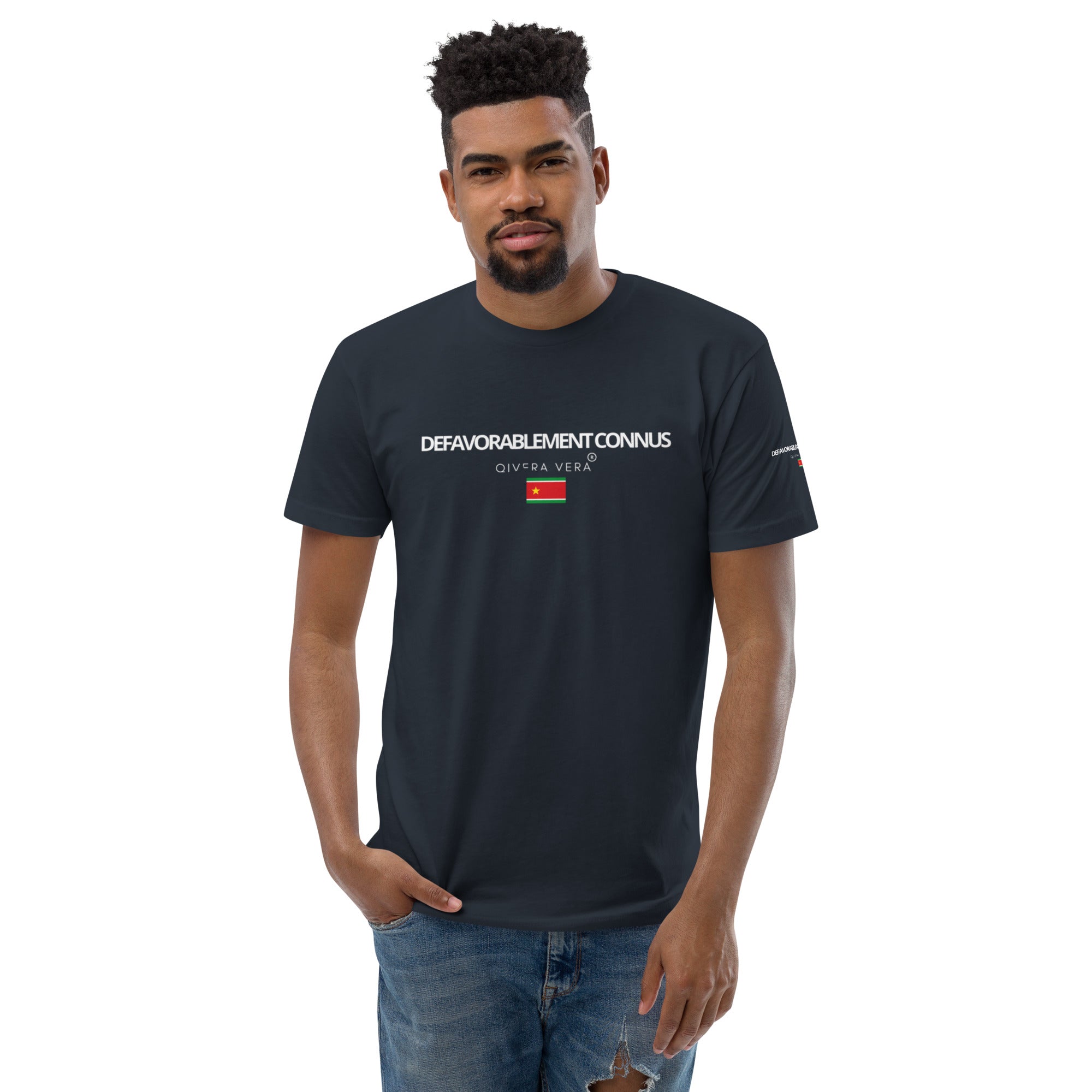 QIVERA VERA - DéfavorablementConnus_T-shirt à Manches Courtes - QIVERA VERAQIVERA VERA - DéfavorablementConnus_T-shirt à Manches CourtesQIVERA VERAéco - responsable