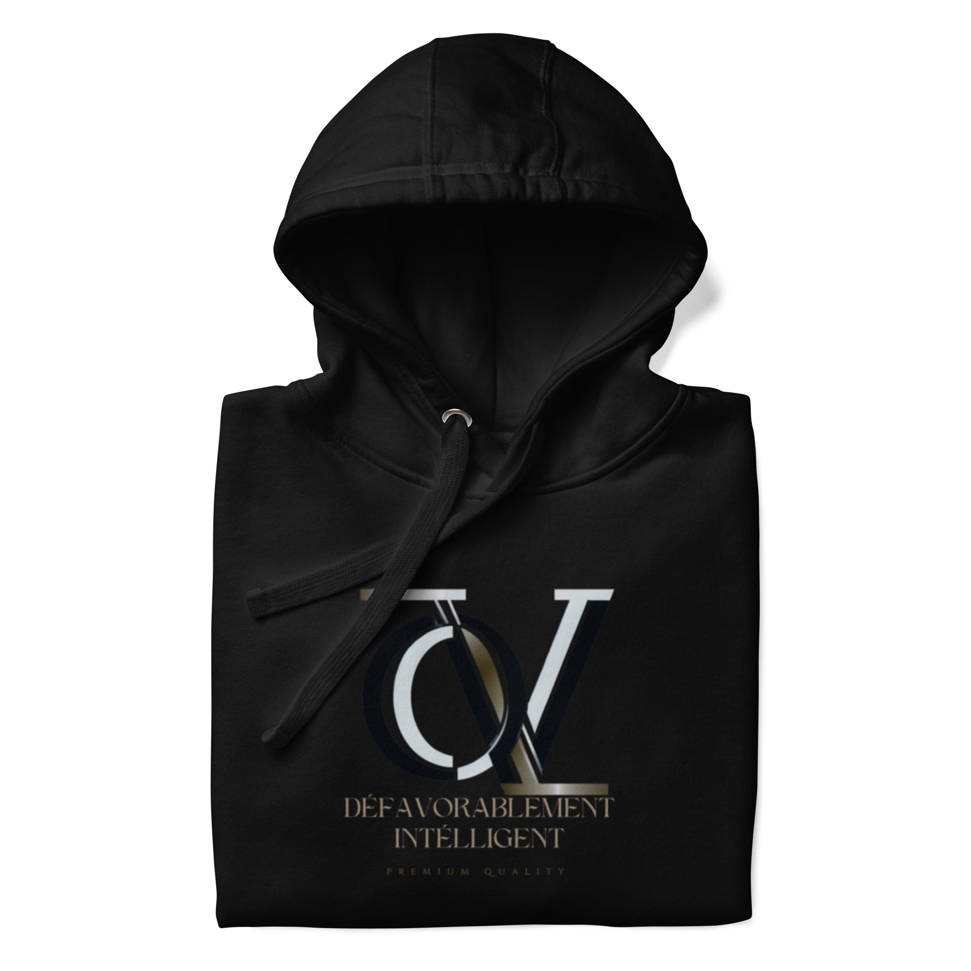 QIVERA VERA - DéfavorablementIntélligent _Sweat à Capuche Unisexe - QIVERA VERAQIVERA VERA - DéfavorablementIntélligent _Sweat à Capuche UnisexeQIVERA VERAéco - responsable