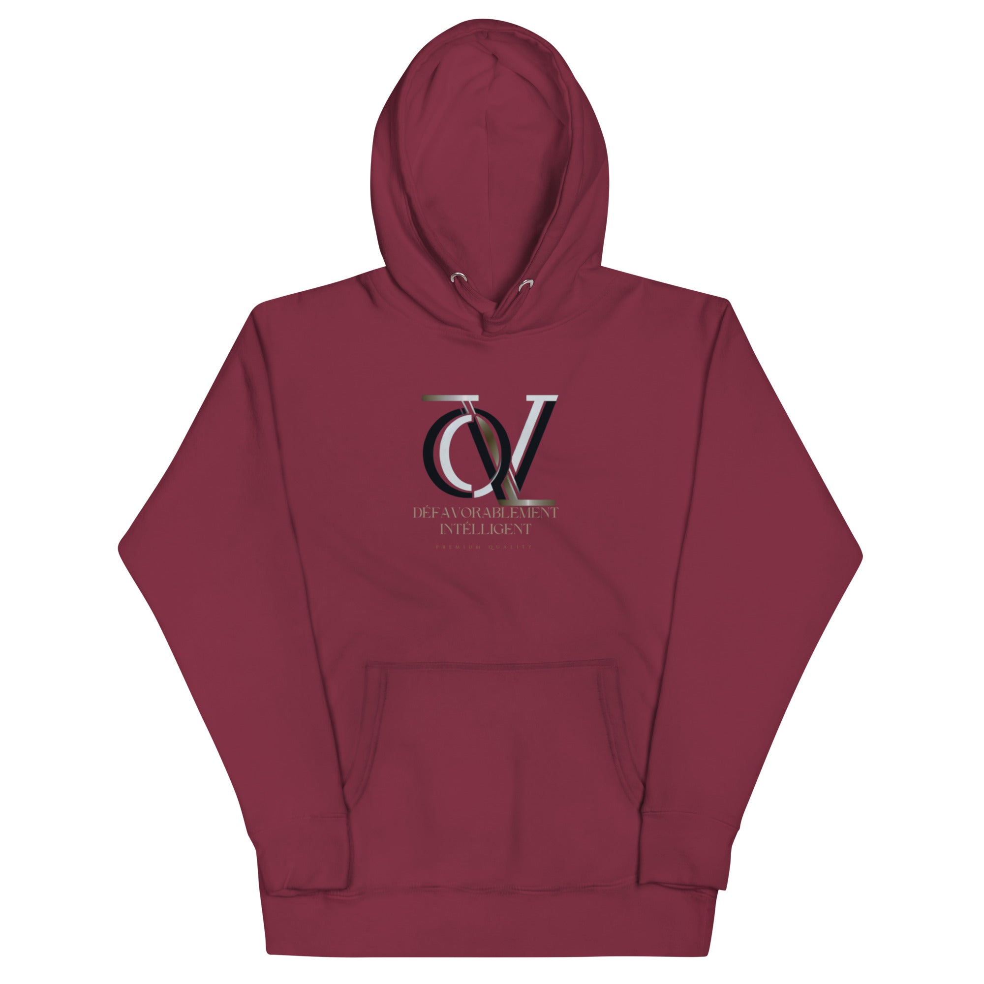 QIVERA VERA - DéfavorablementIntélligent _Sweat à Capuche Unisexe - QIVERA VERAQIVERA VERA - DéfavorablementIntélligent _Sweat à Capuche UnisexeQIVERA VERAéco - responsable