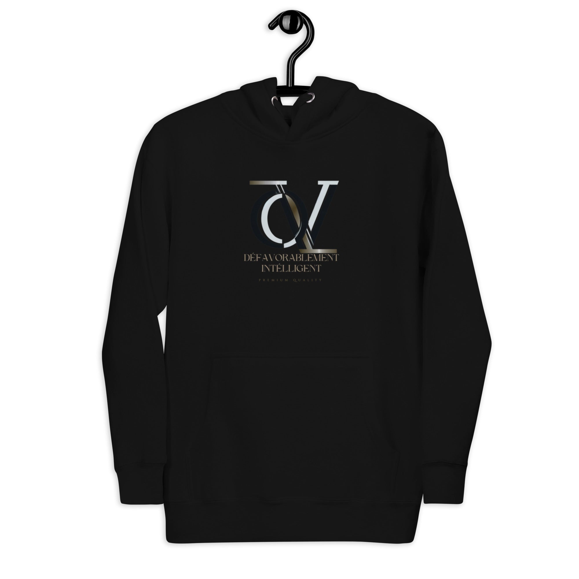 QIVERA VERA - DéfavorablementIntélligent _Sweat à Capuche Unisexe - QIVERA VERAQIVERA VERA - DéfavorablementIntélligent _Sweat à Capuche UnisexeQIVERA VERAéco - responsable