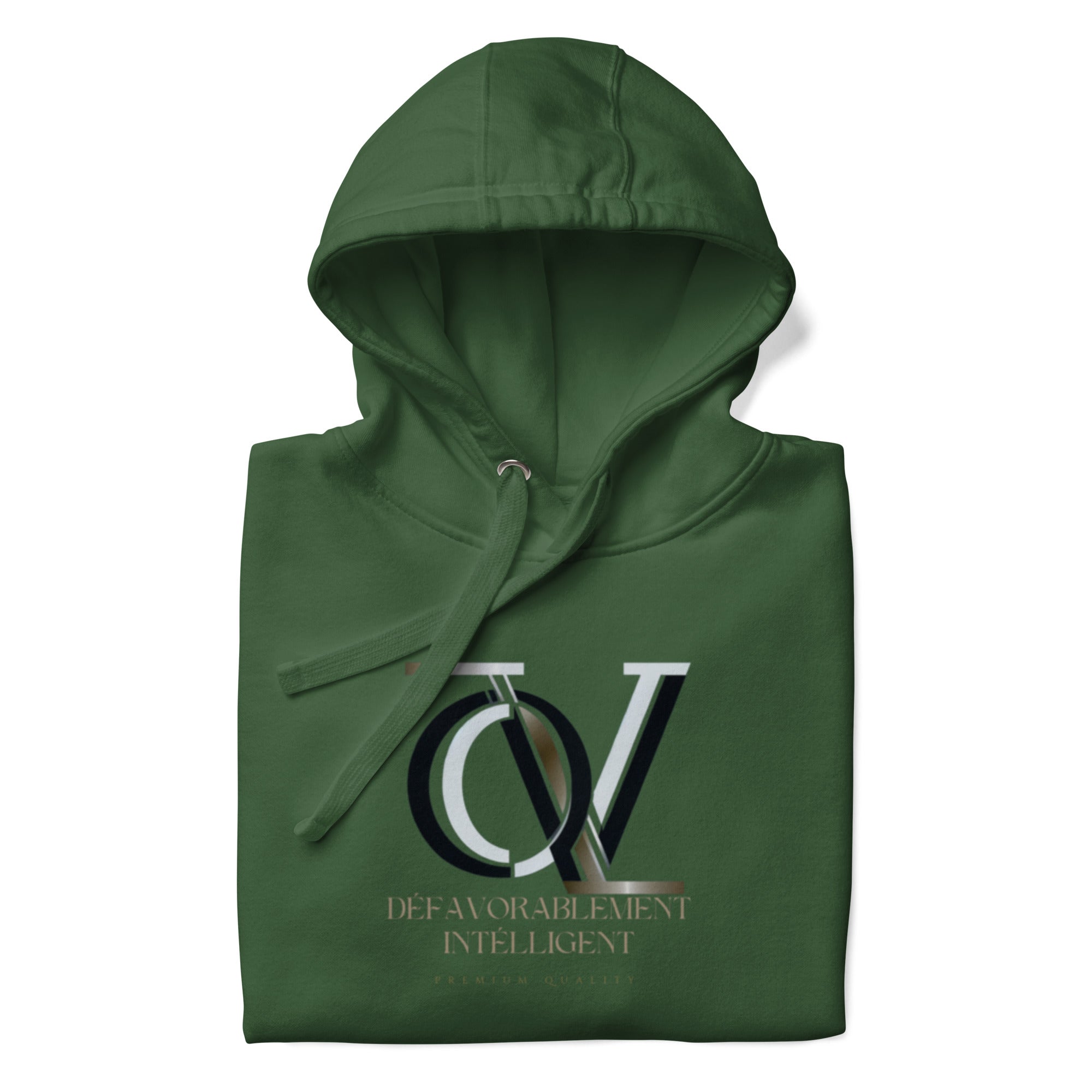 QIVERA VERA - DéfavorablementIntélligent _Sweat à Capuche Unisexe - QIVERA VERAQIVERA VERA - DéfavorablementIntélligent _Sweat à Capuche UnisexeQIVERA VERAéco - responsable
